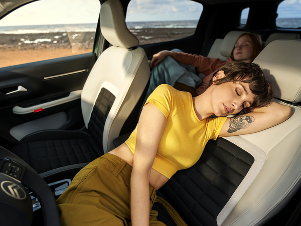 Citroën ë-C3 Aircross interior view
