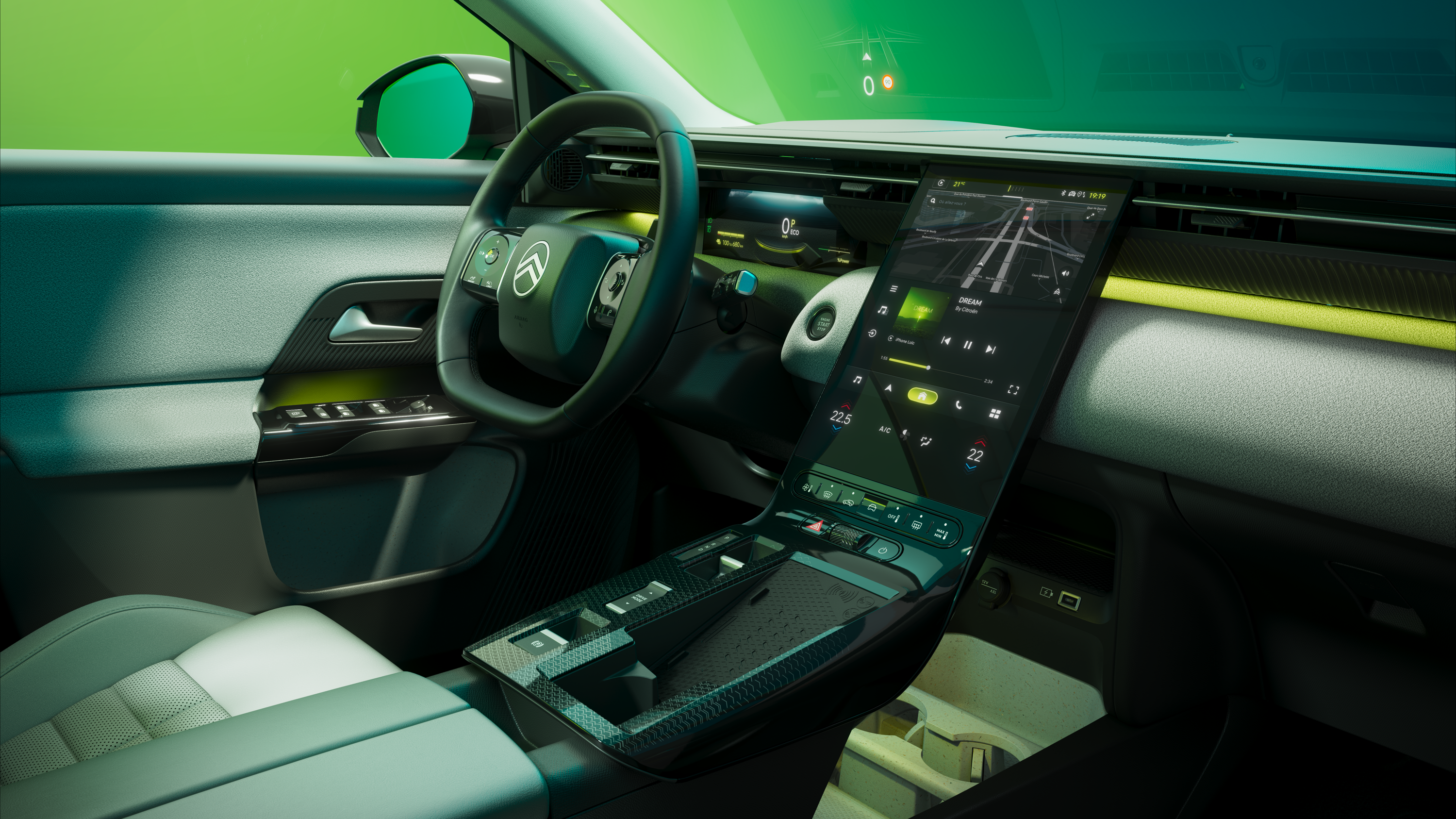 Citroën ë-C5 Aircross Long Range interior view