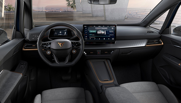CUPRA BORN 58 screens view