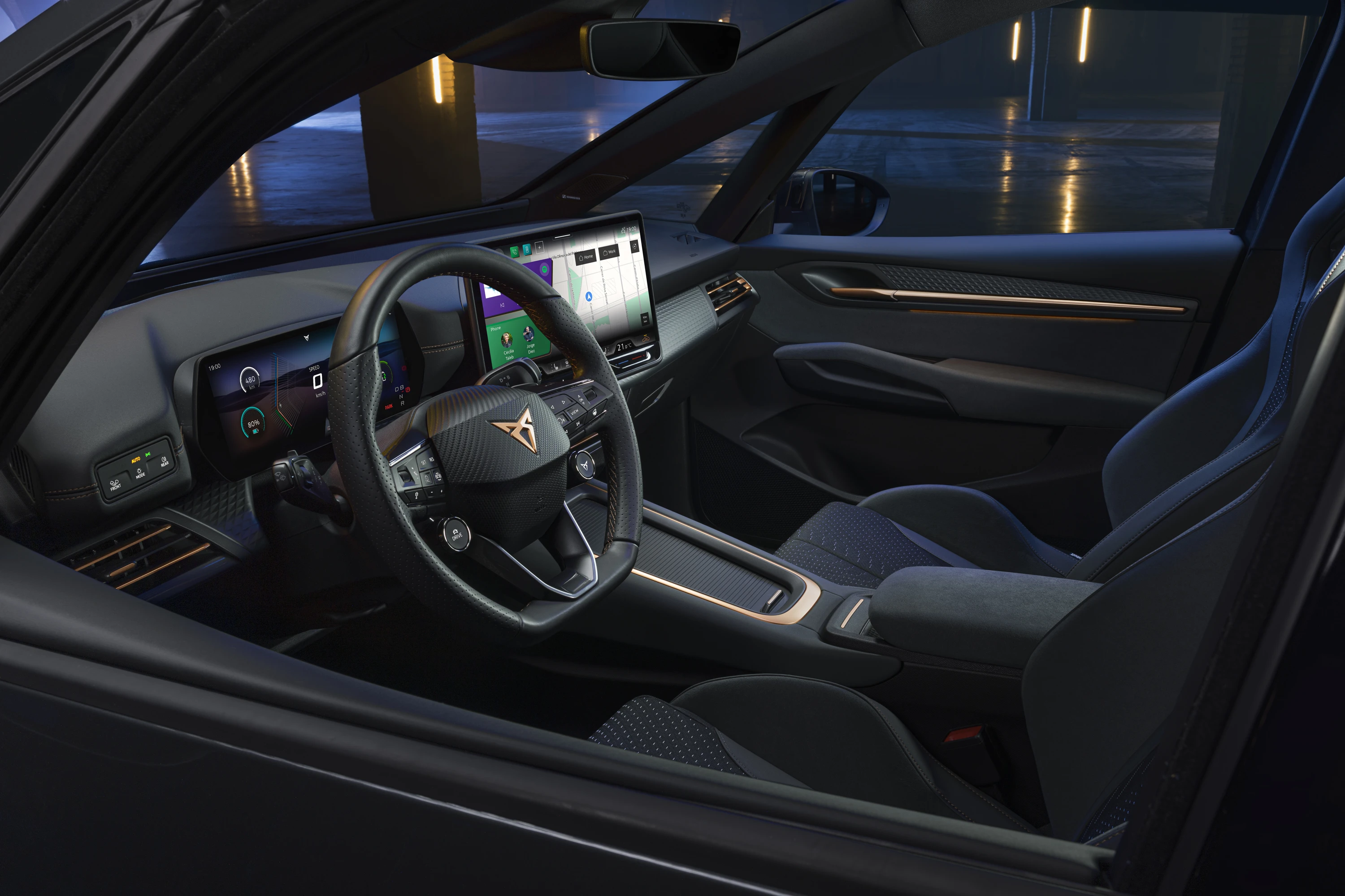 CUPRA BORN VZ interior view