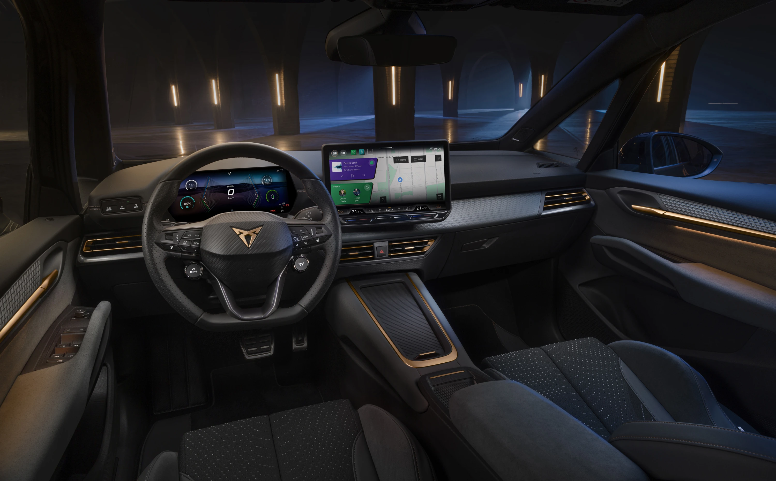 CUPRA BORN VZ interior view