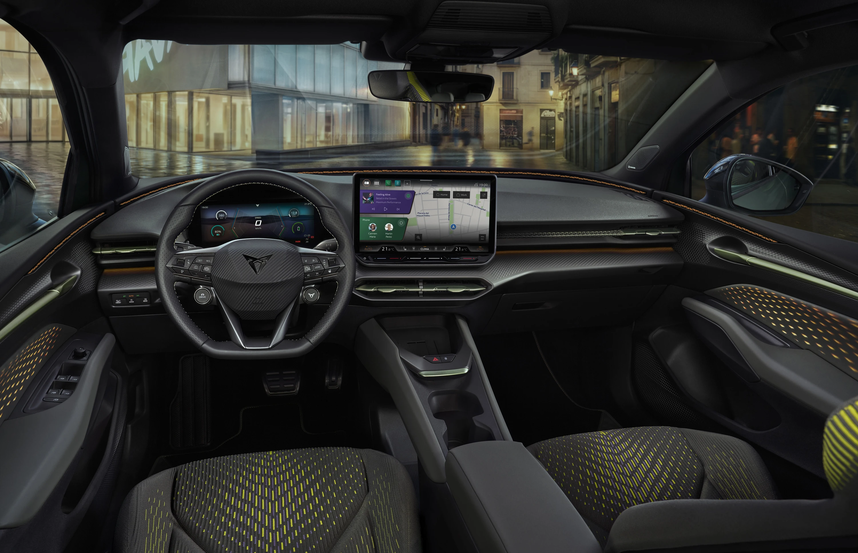 CUPRA Raval VZ interior view