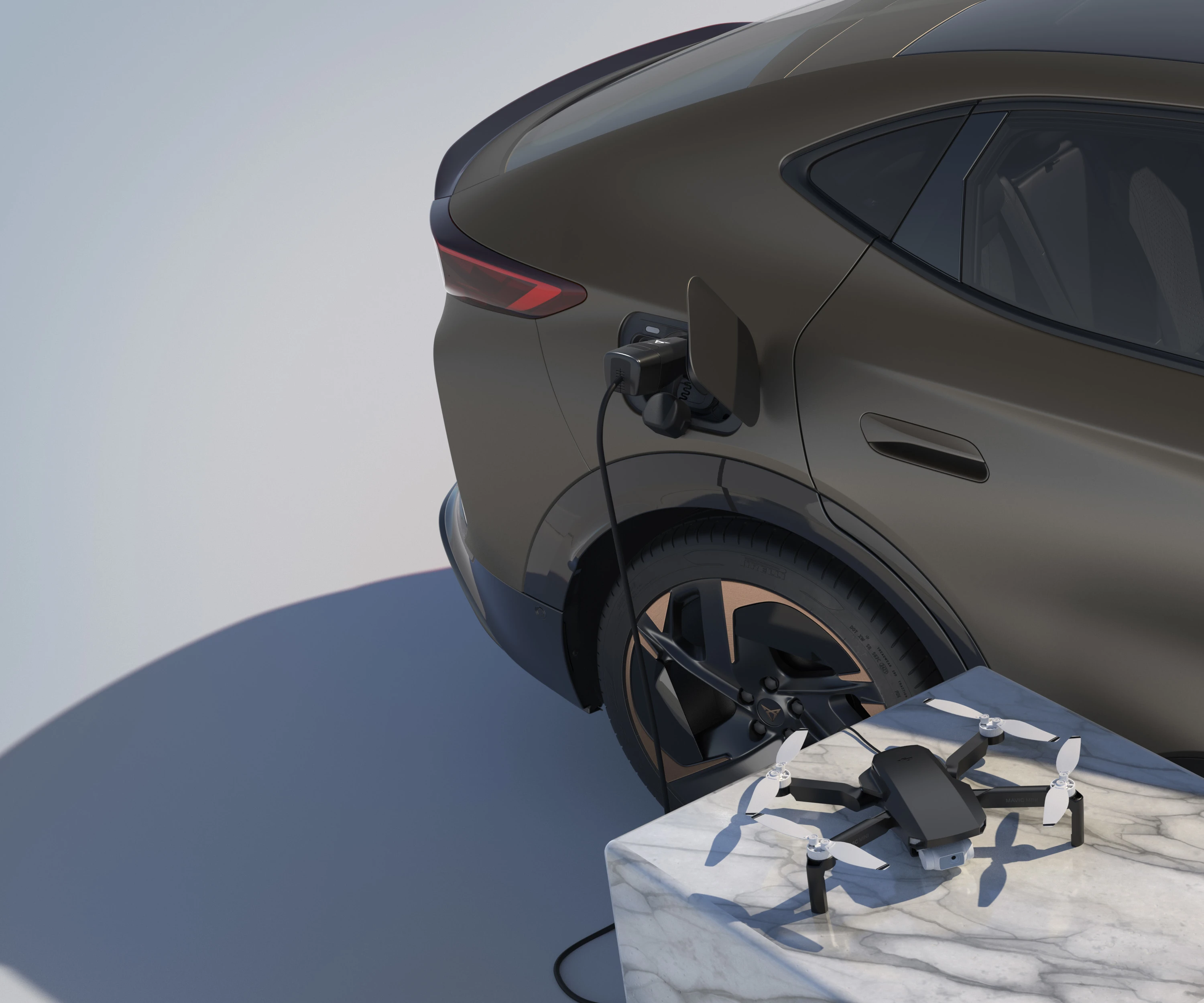 CUPRA Tavascan Endurance charging view
