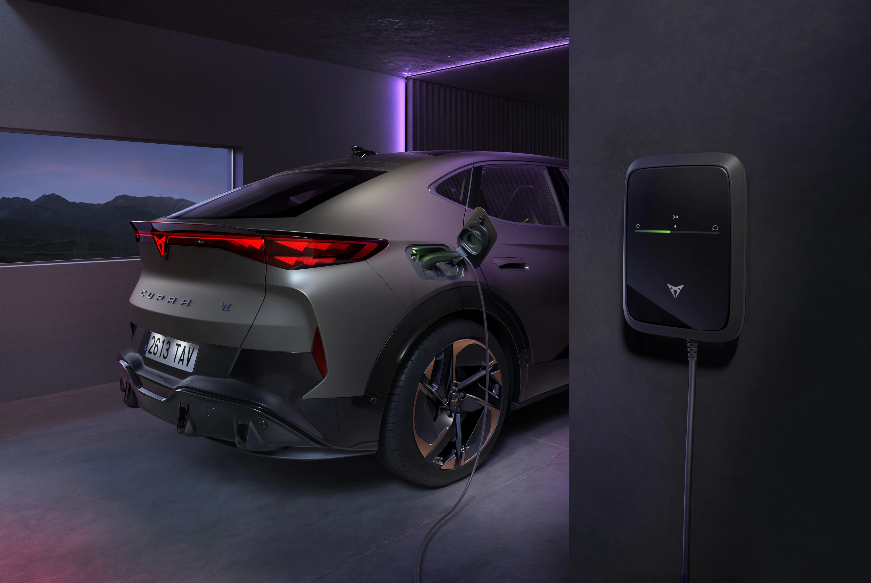CUPRA Tavascan Endurance charging view
