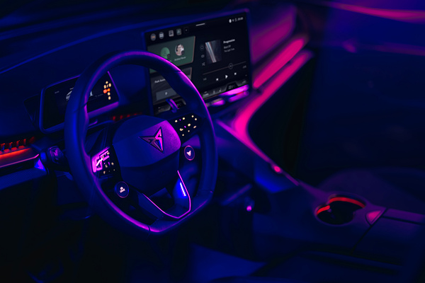 CUPRA Tavascan Endurance interior view