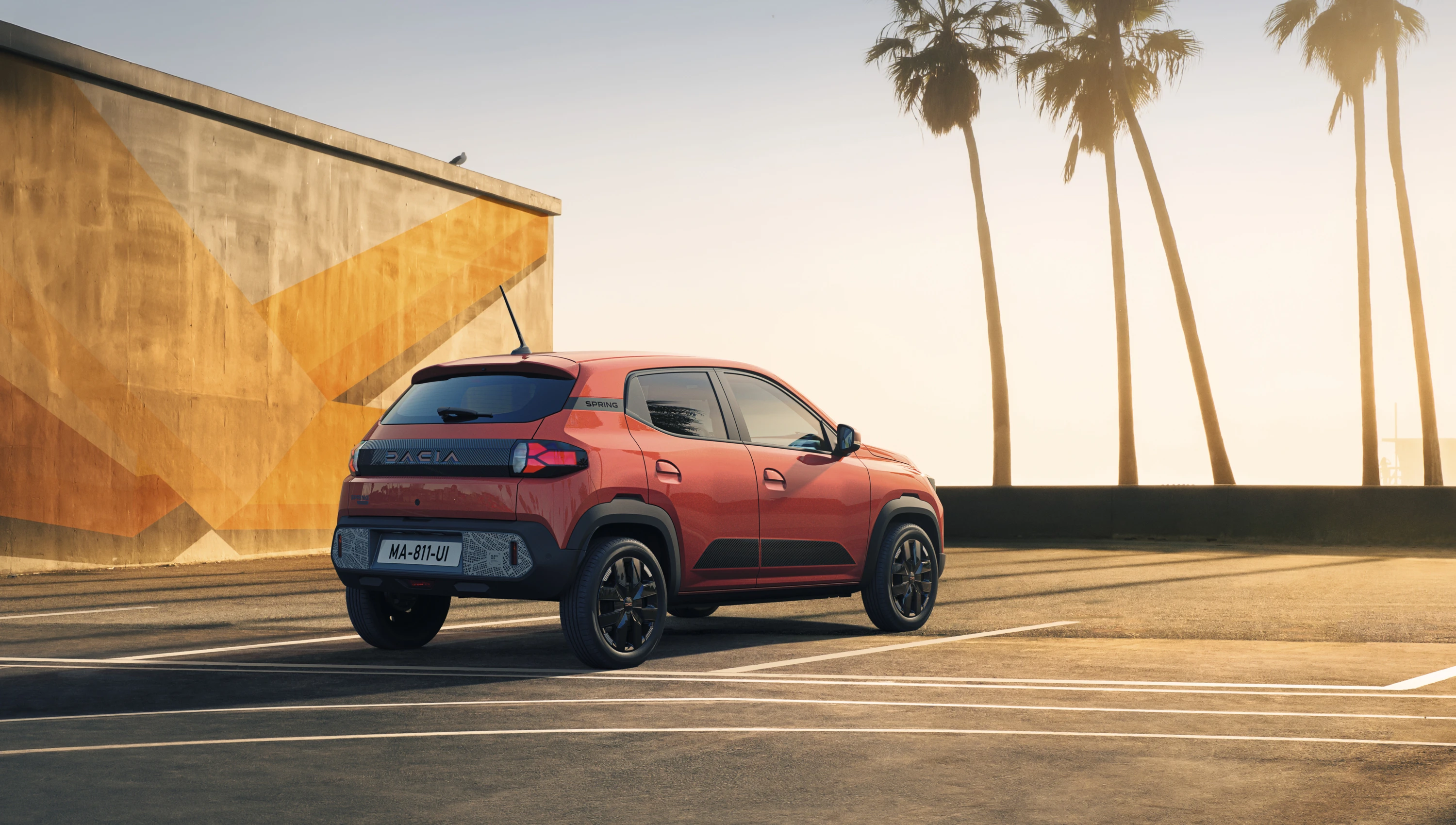 Dacia Spring 65HP exterior view