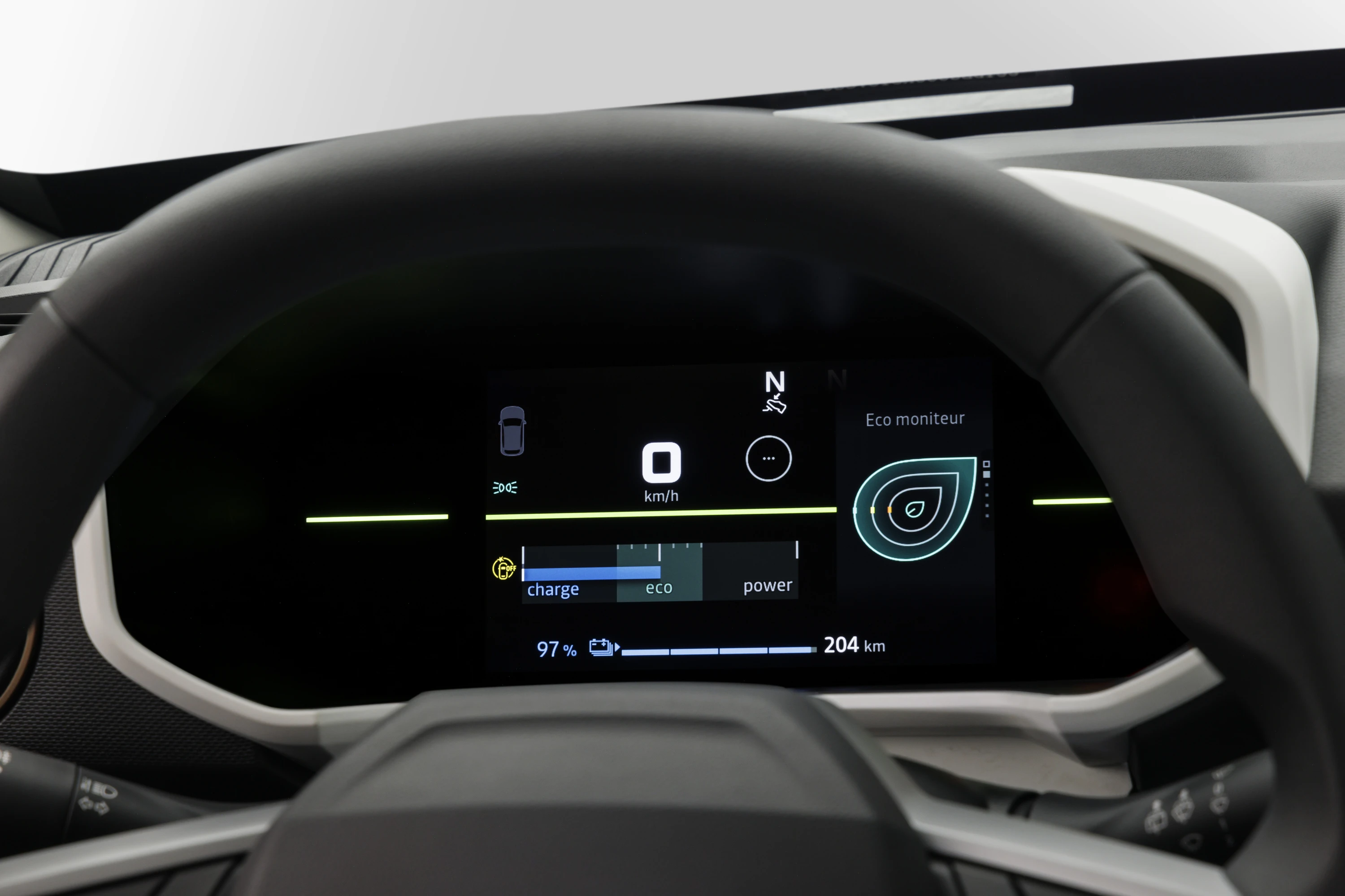 Dacia Spring 65HP screens view