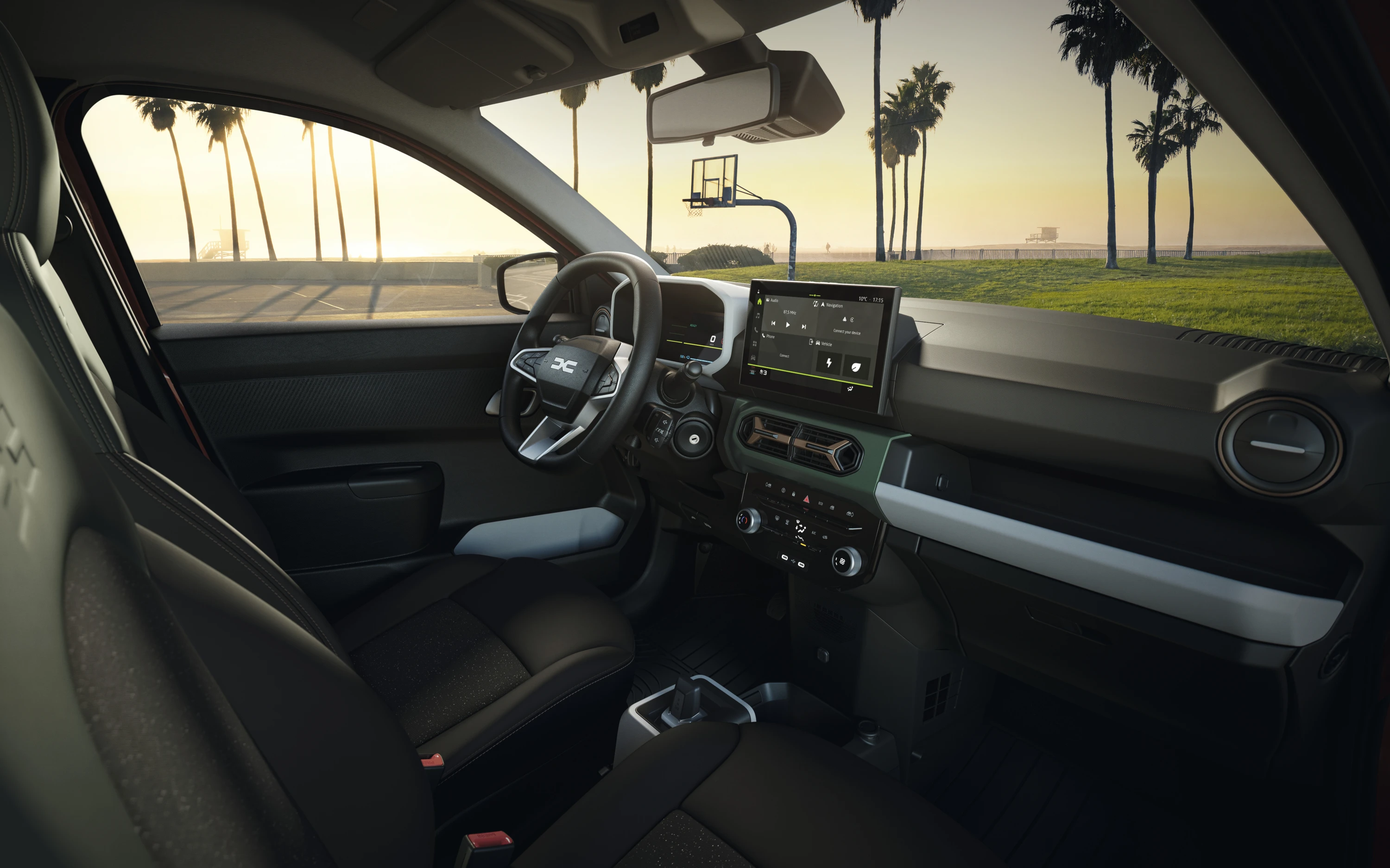 Dacia Spring 65HP interior view