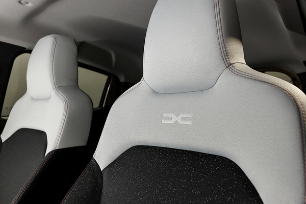 Dacia Spring 65HP frontseats view