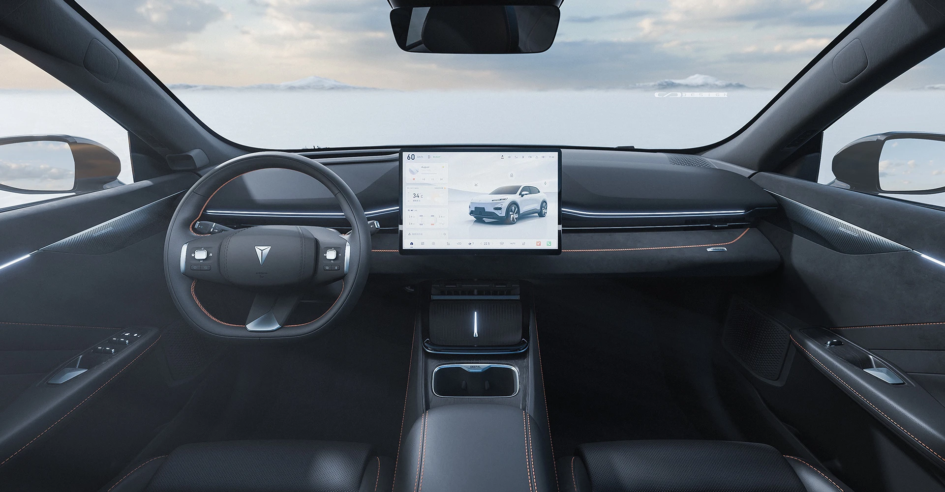 Deepal S05 4WD interior view