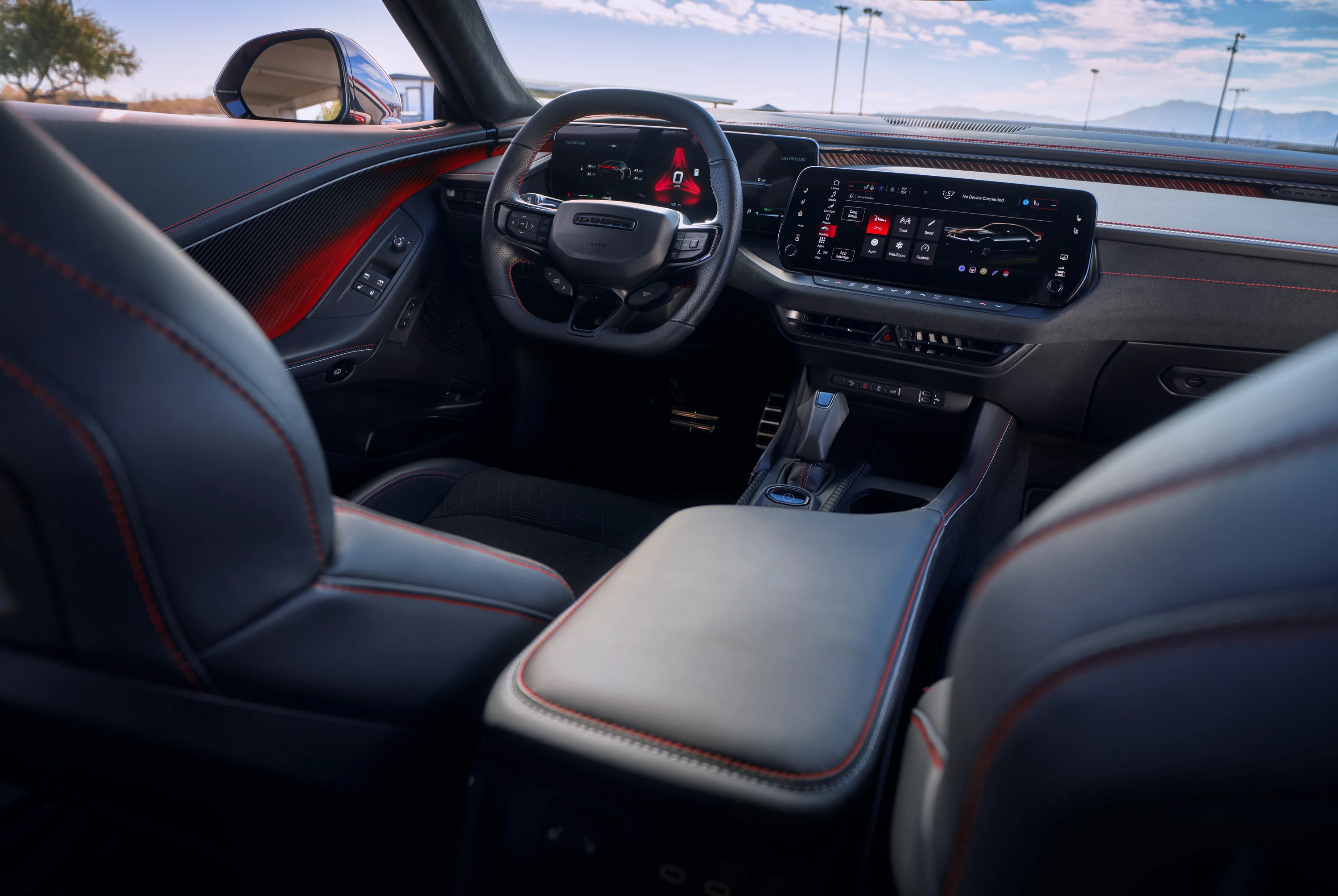 Dodge Charger Daytona R/T AWD 2D interior view