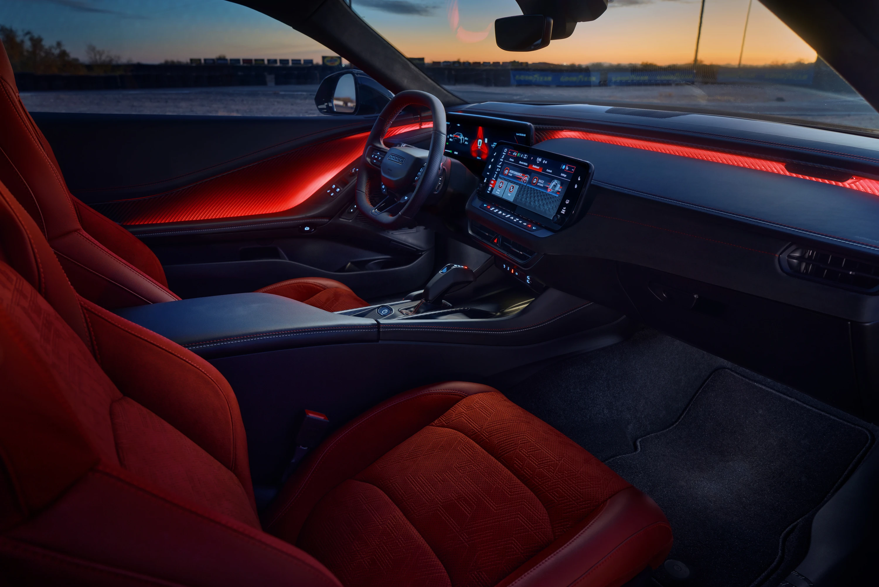 Dodge Charger Daytona R/T AWD 2D interior view