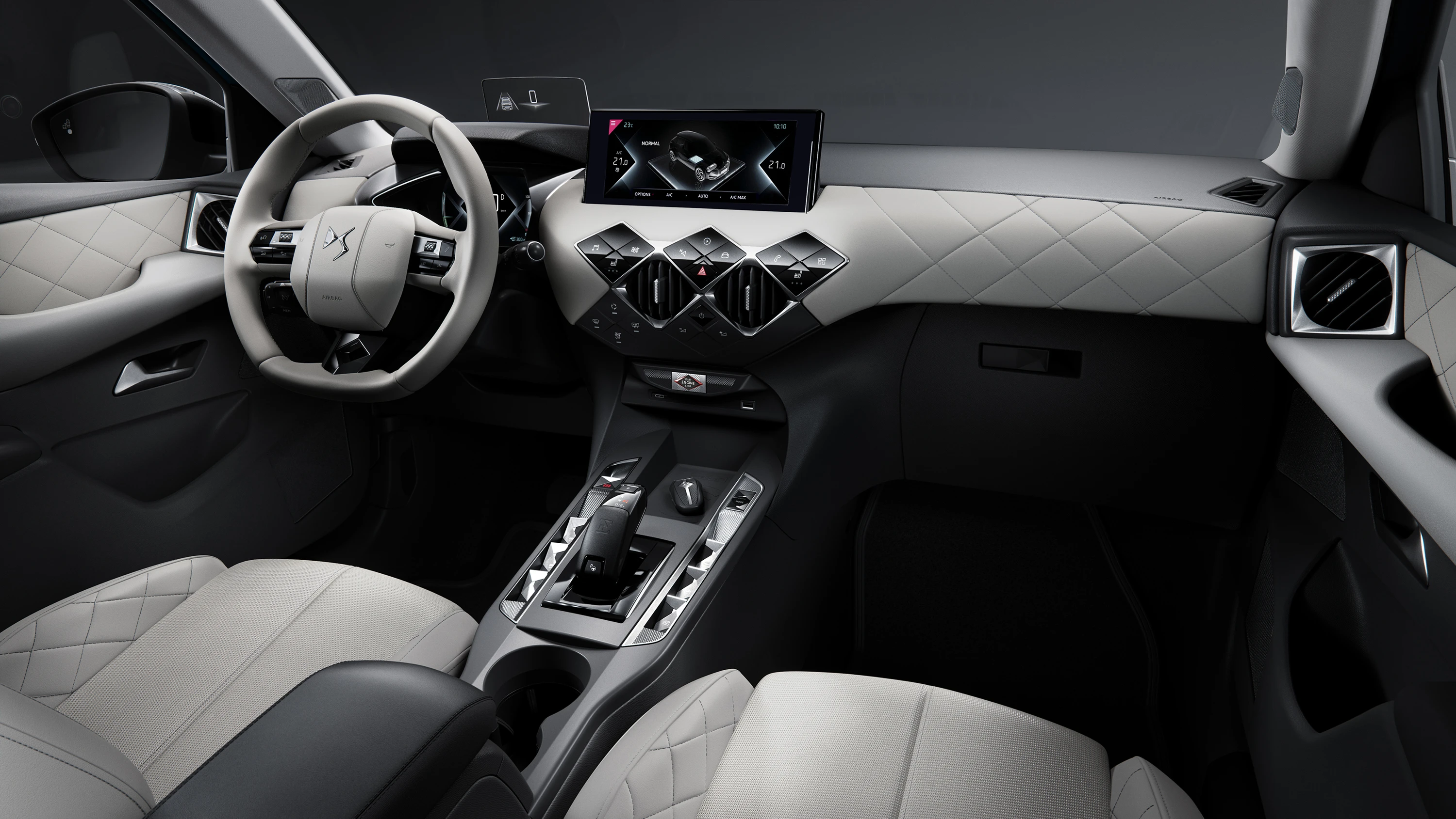 DS 3 E-Tense interior view