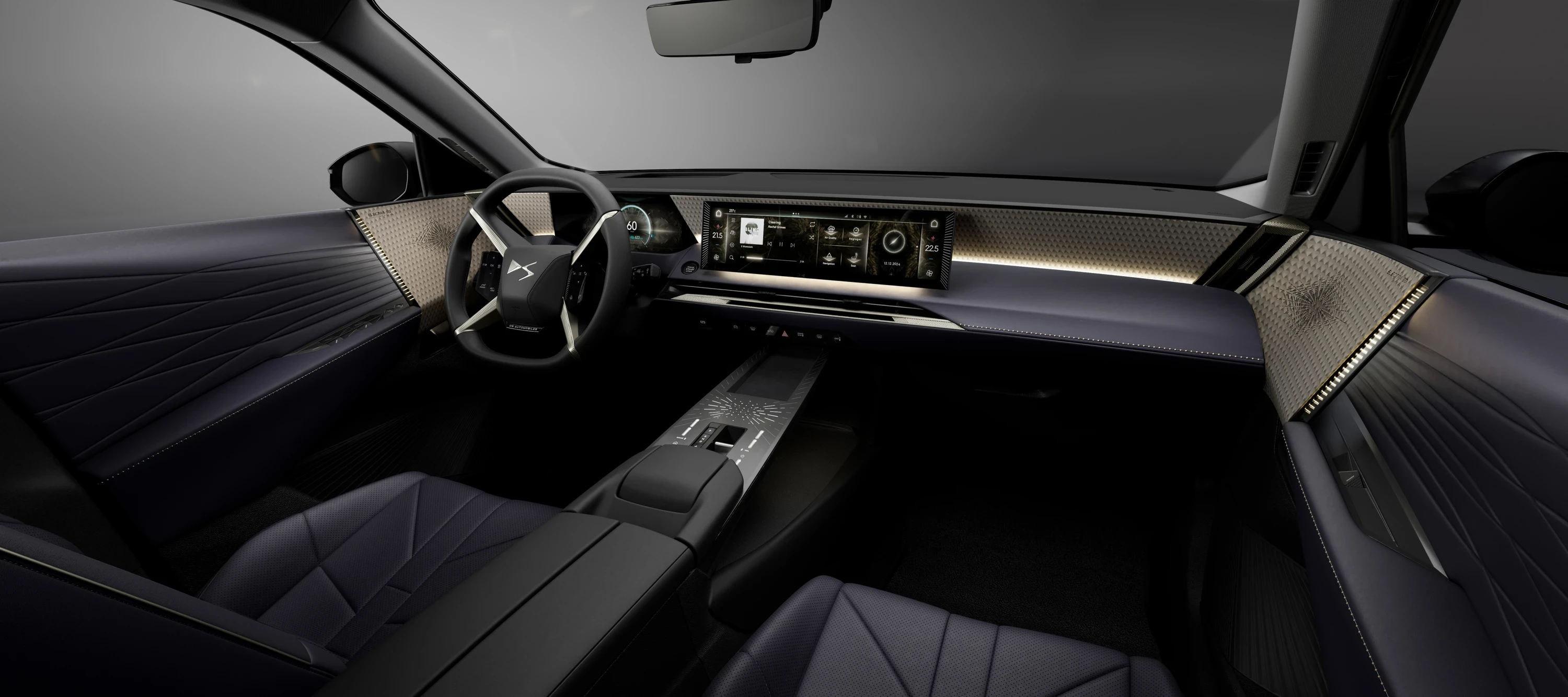 DS N°7 E-Tense FWD interior view