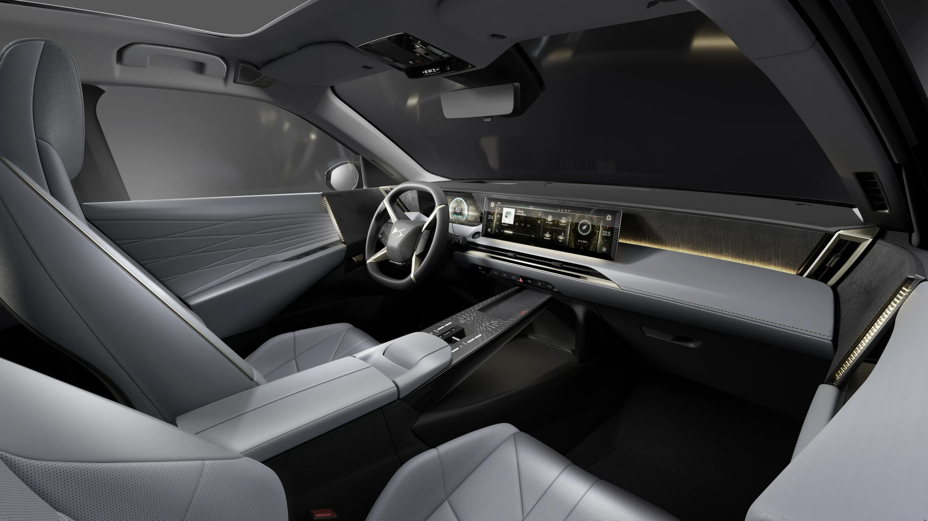 DS N°7 E-Tense FWD interior view