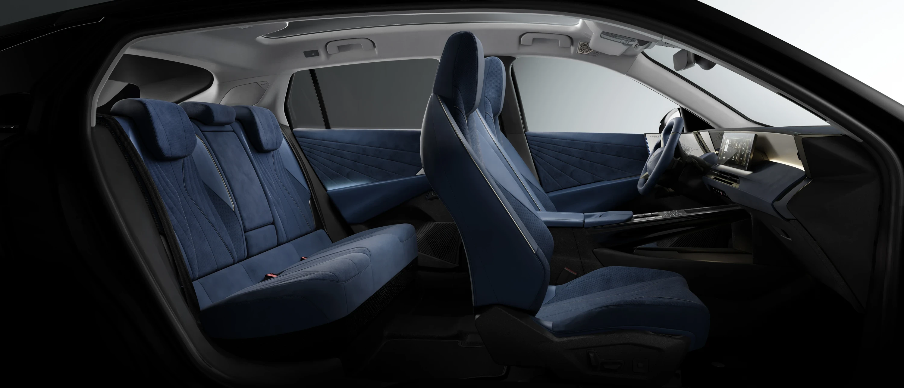 DS N°7 E-Tense FWD Long Range secondrowseats view