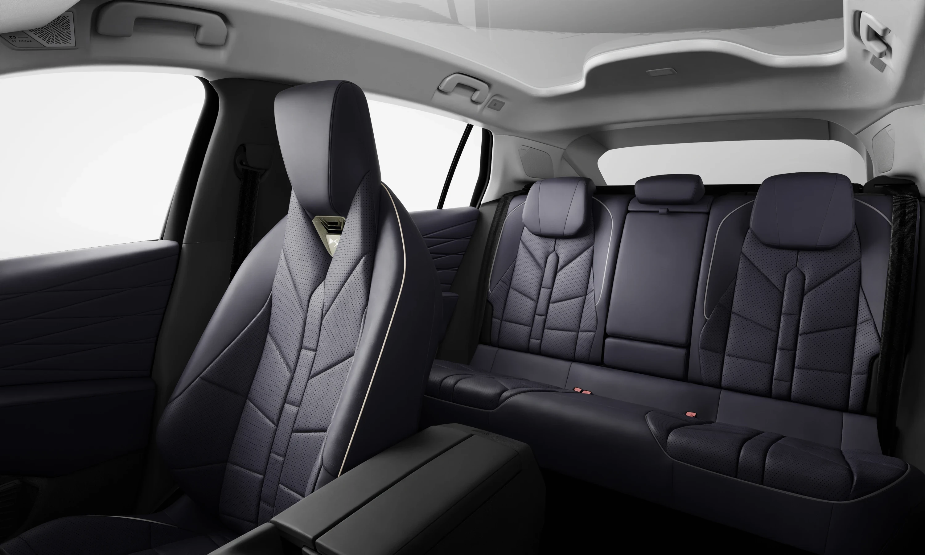 DS N°7 E-Tense FWD Long Range secondrowseats view