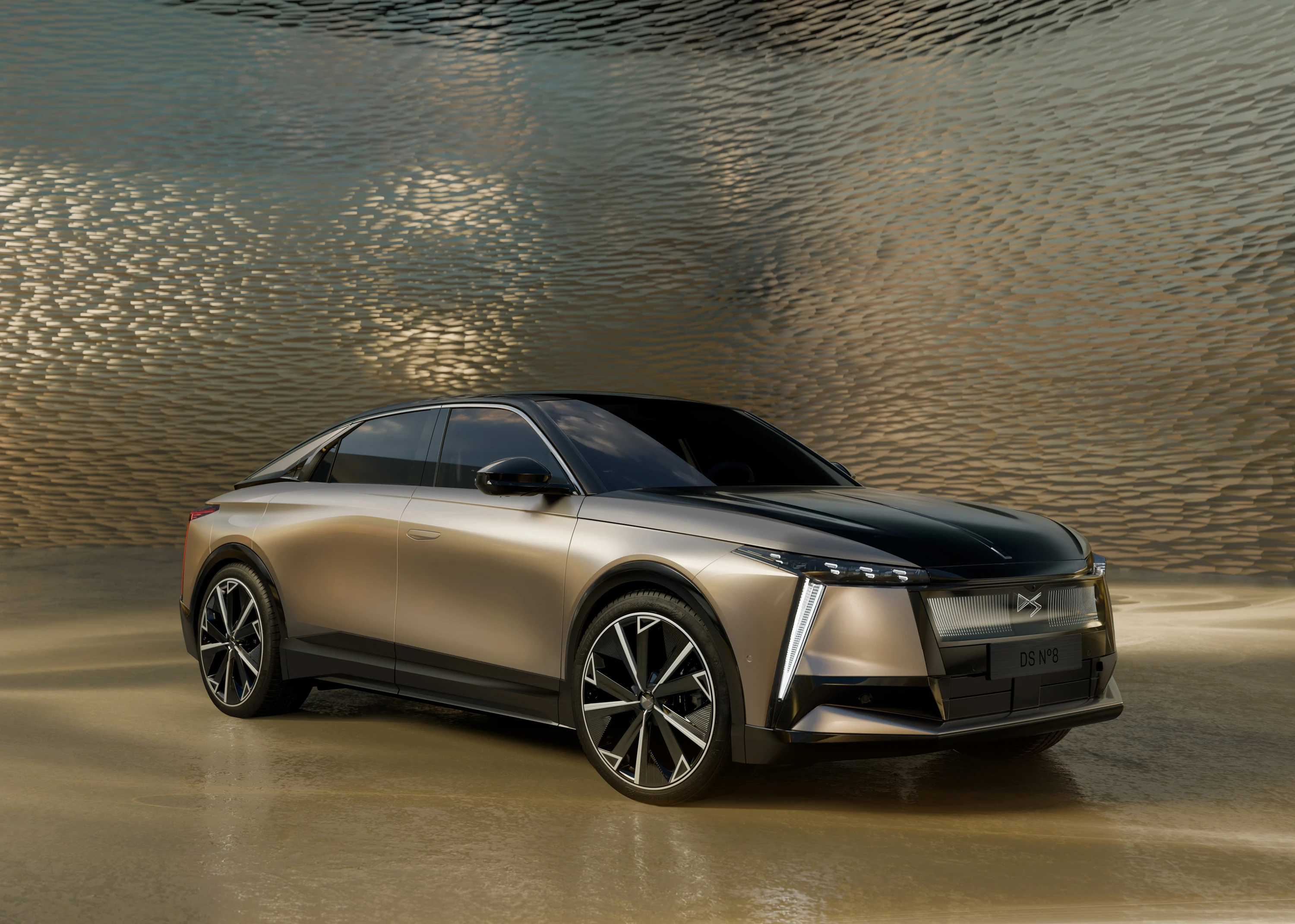 DS N°8 FWD Long Range electric vehicle exterior