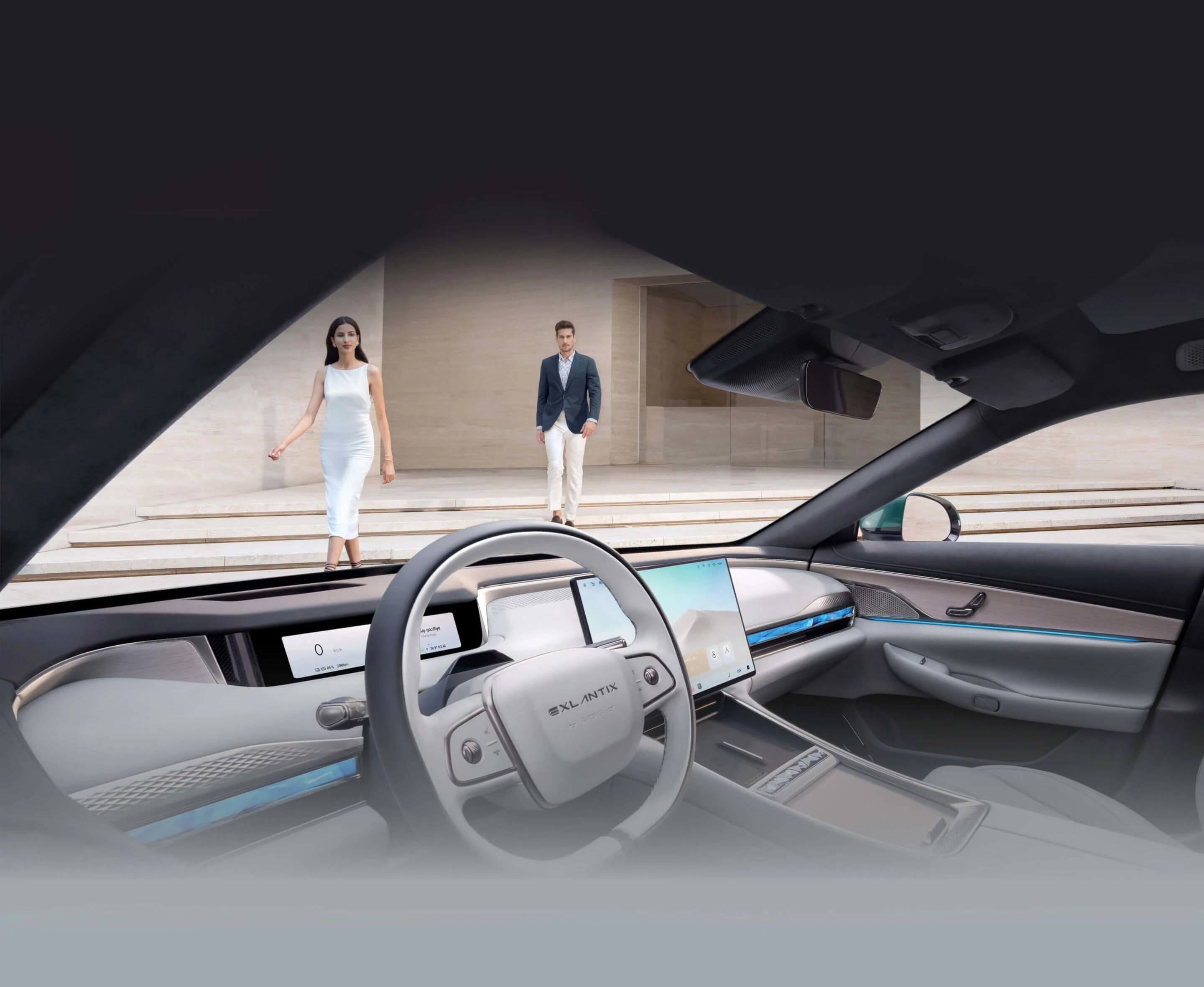 Exlantix ES 100kWh AWD interior view