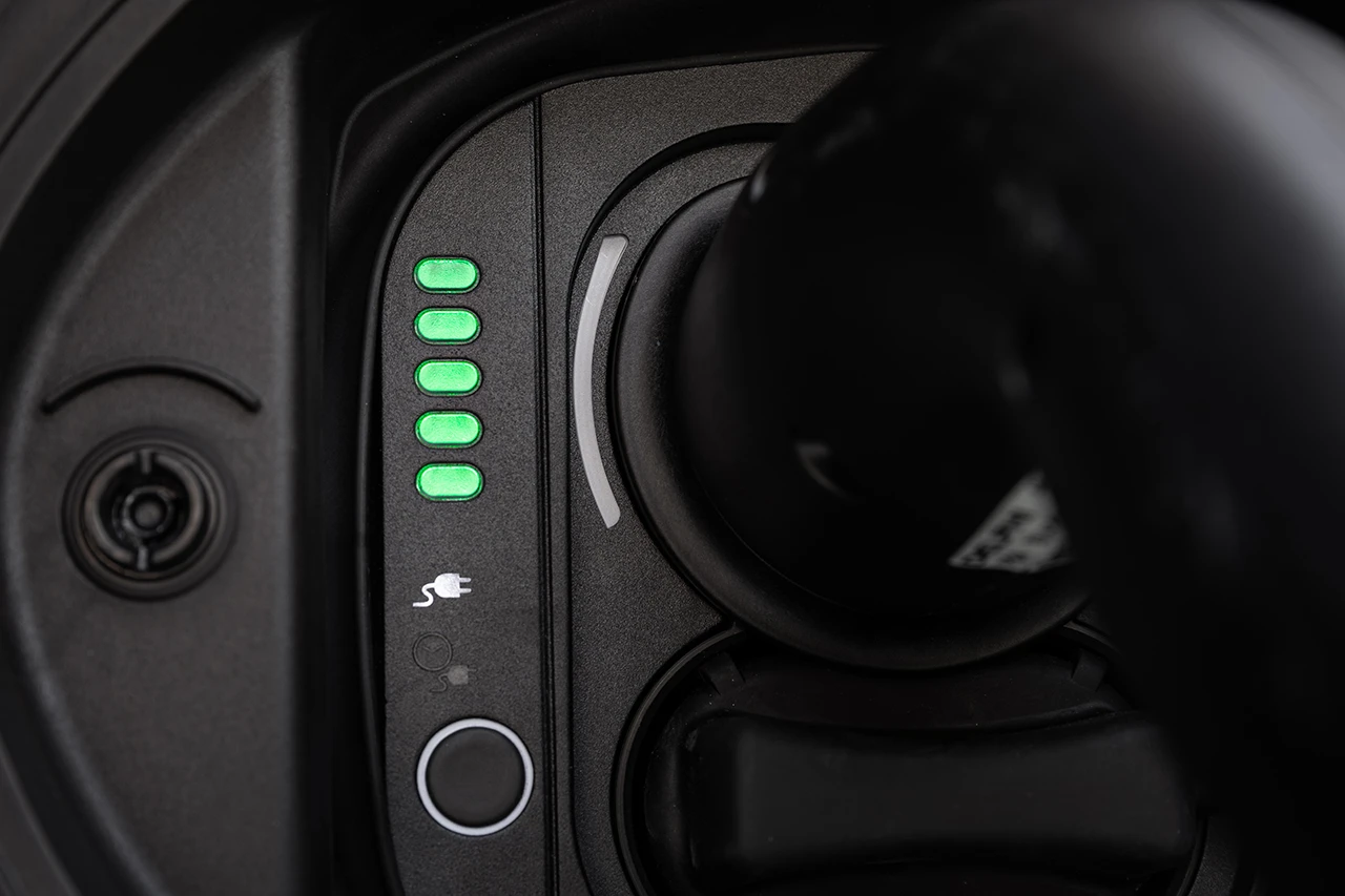 Fiat 500e 42 kWh chargport view