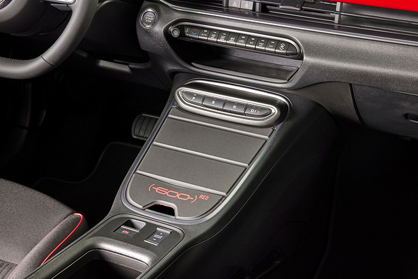 Fiat 600e interior view