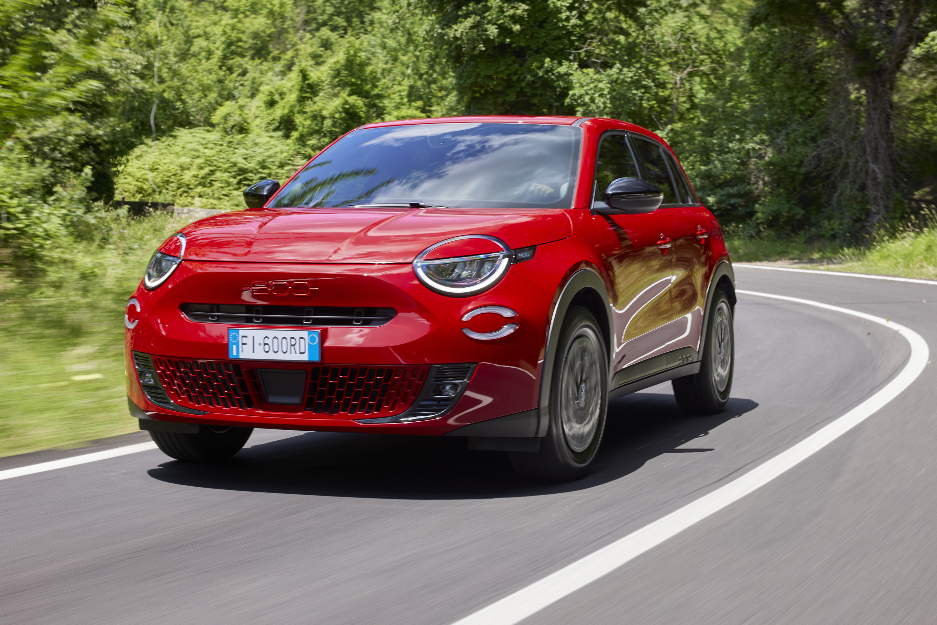 Fiat 600e electric vehicle exterior
