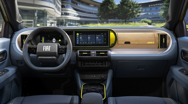 Fiat Grande Panda interior view