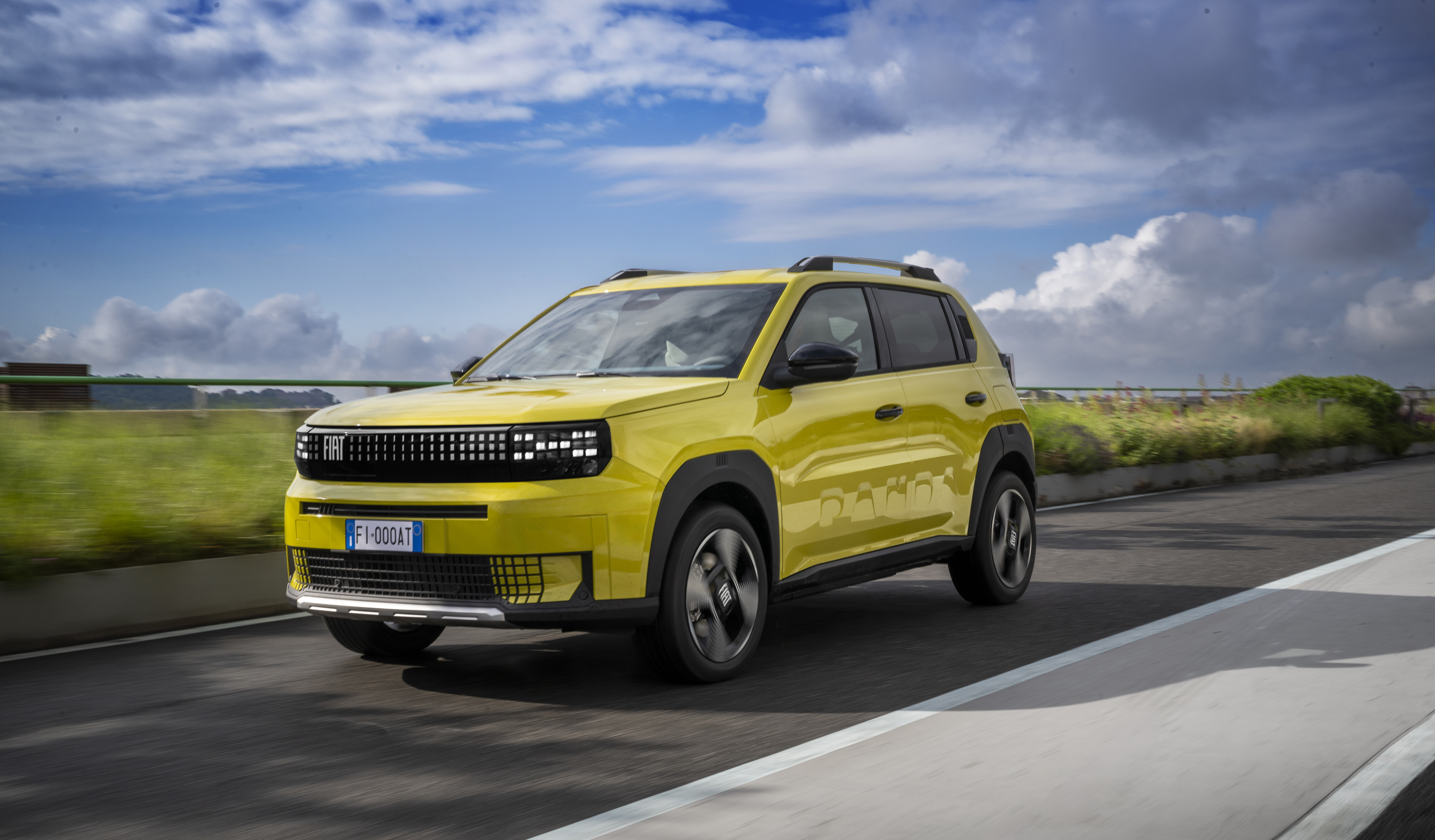 Fiat Grande Panda electric vehicle exterior