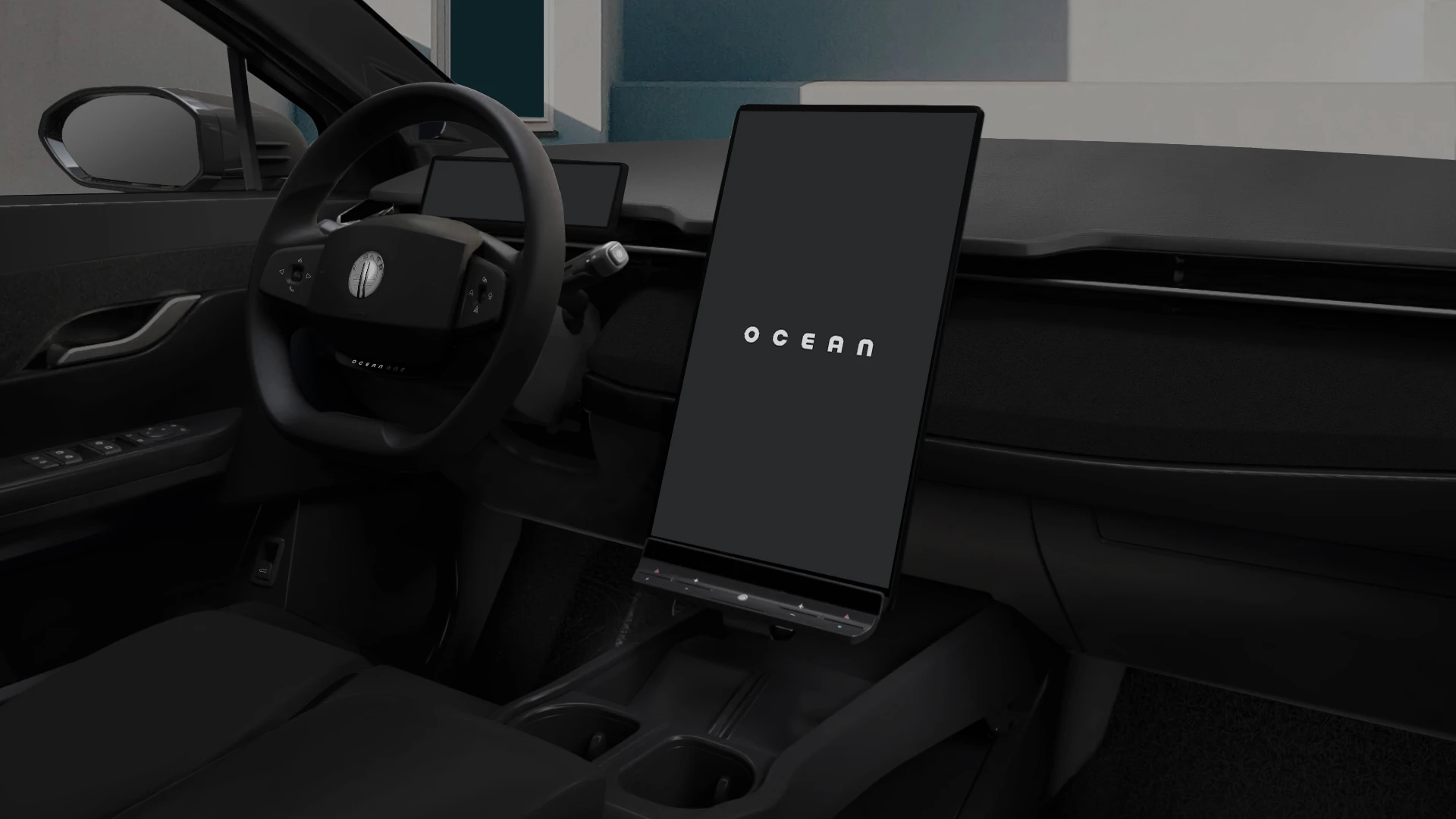 Fisker Ocean Extreme screens view