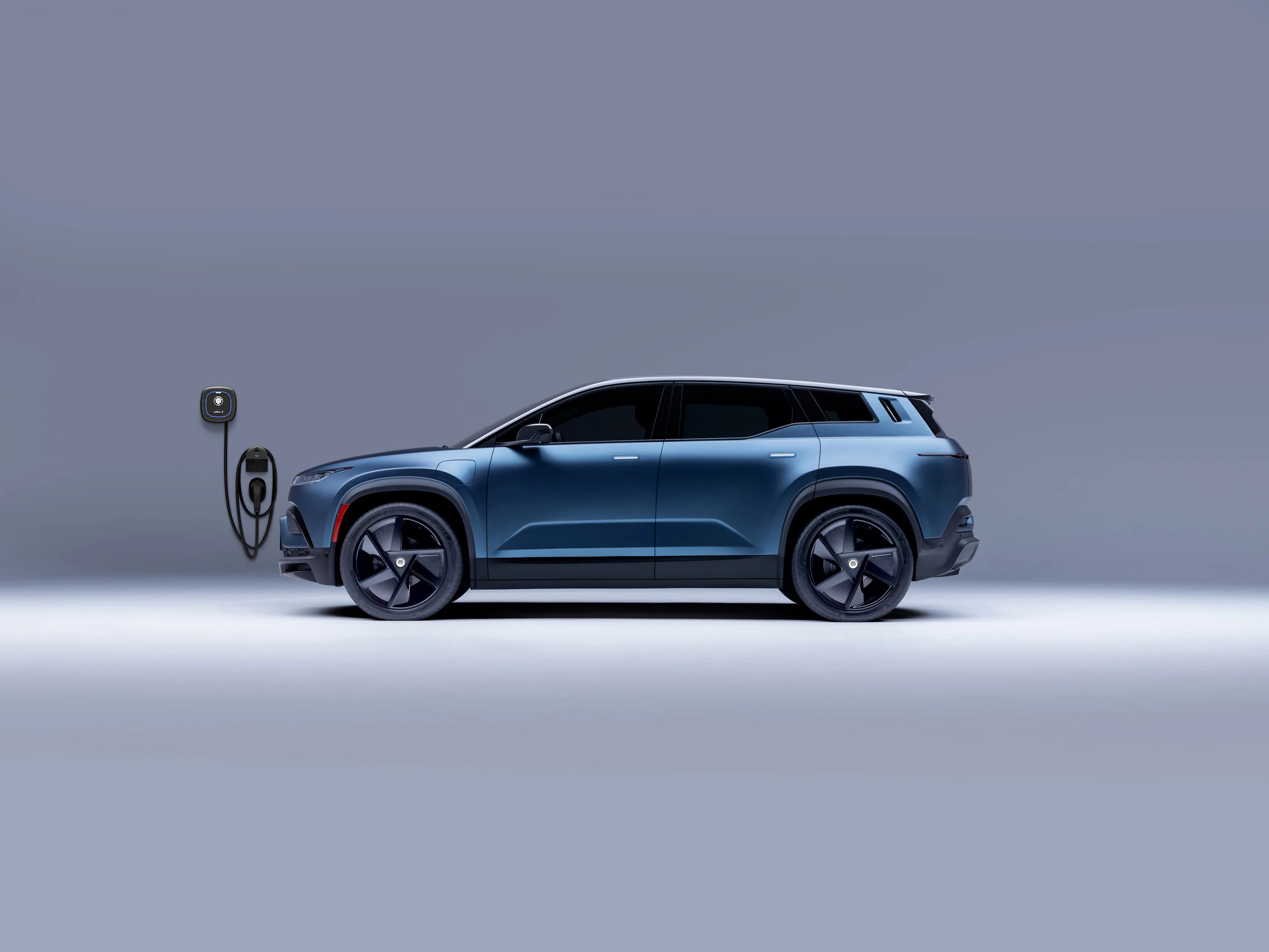Fisker Ocean Extreme charging view