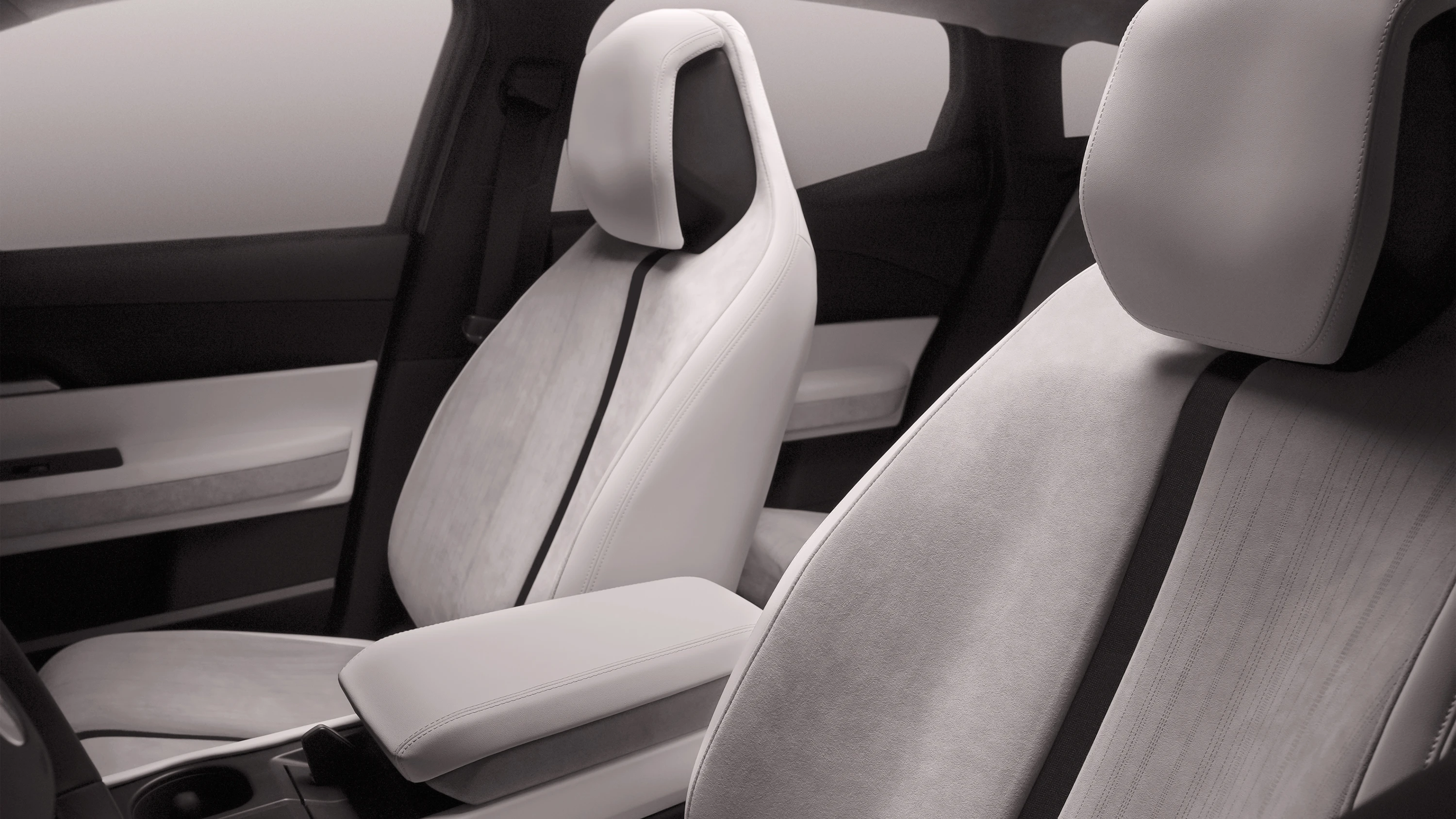 Fisker Ocean Extreme frontseats view