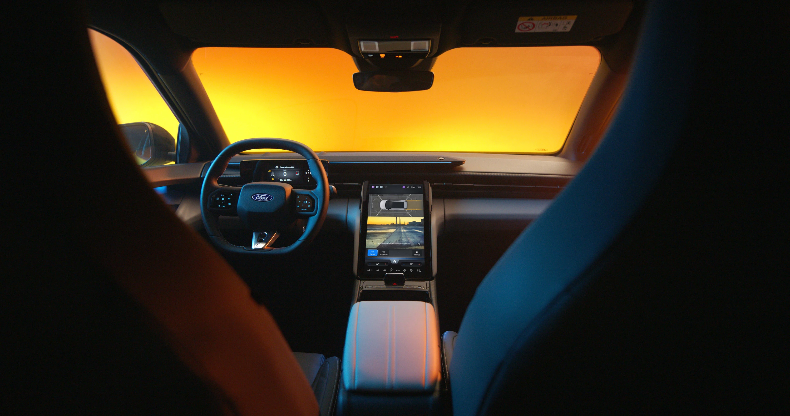 Ford Capri Extended Range AWD interior view