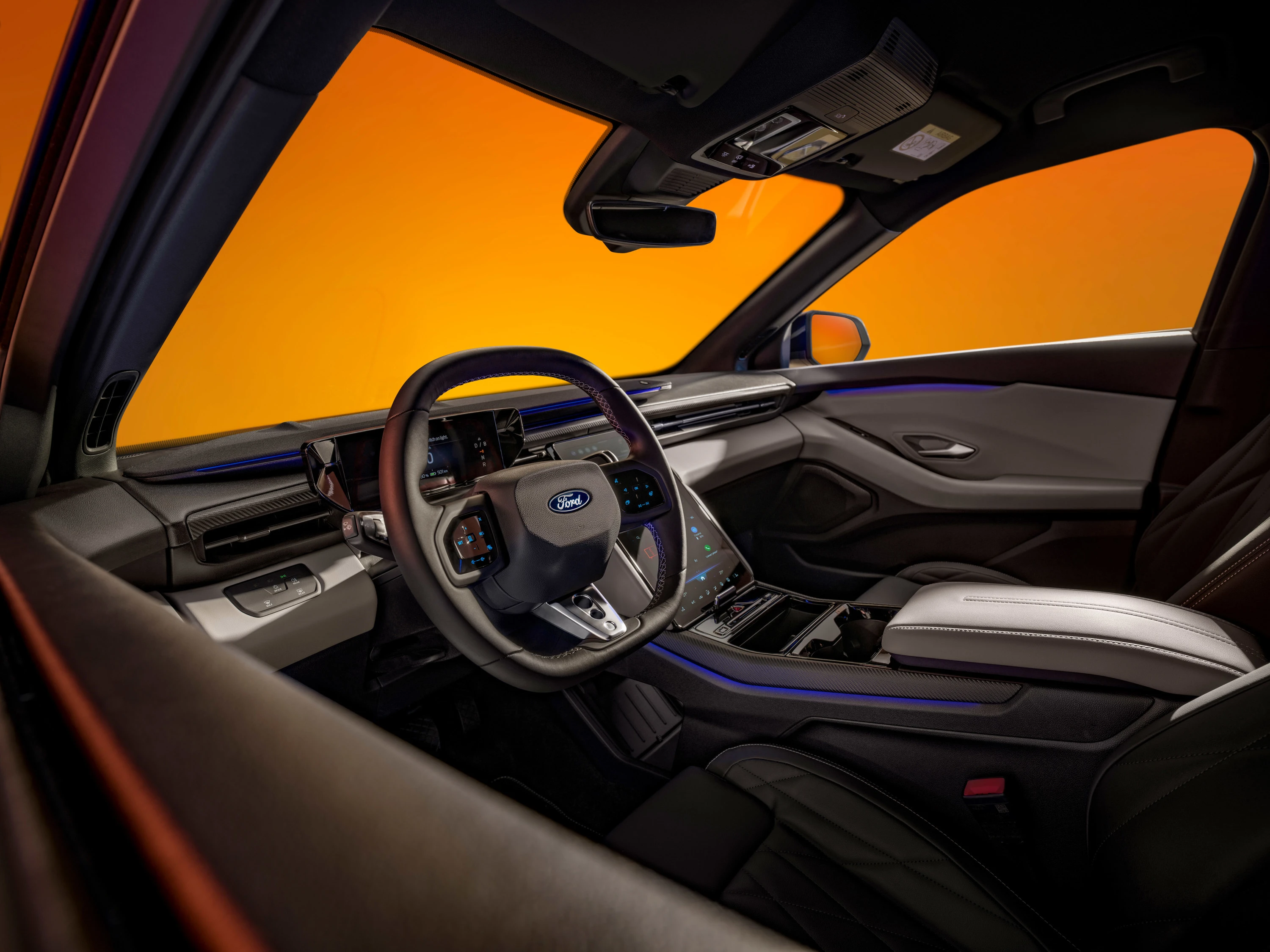 Ford Capri Extended Range RWD interior view
