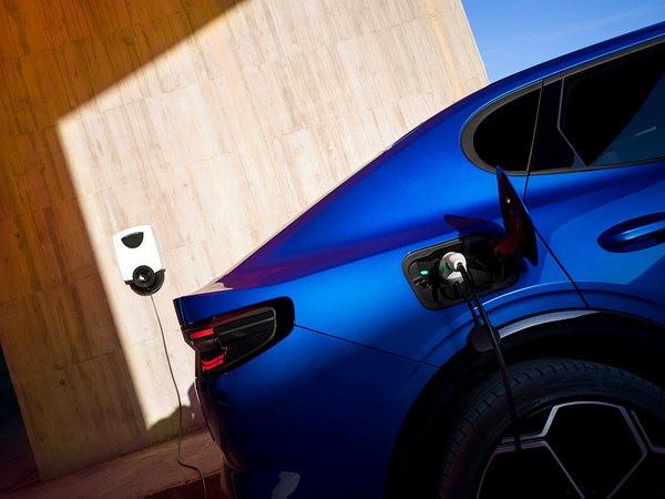 Ford Capri Extended Range RWD charging view