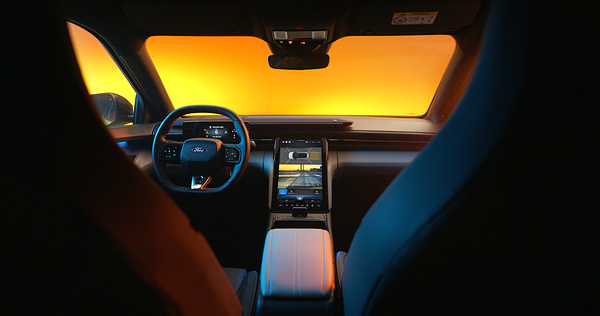 Ford Capri Extended Range RWD interior view