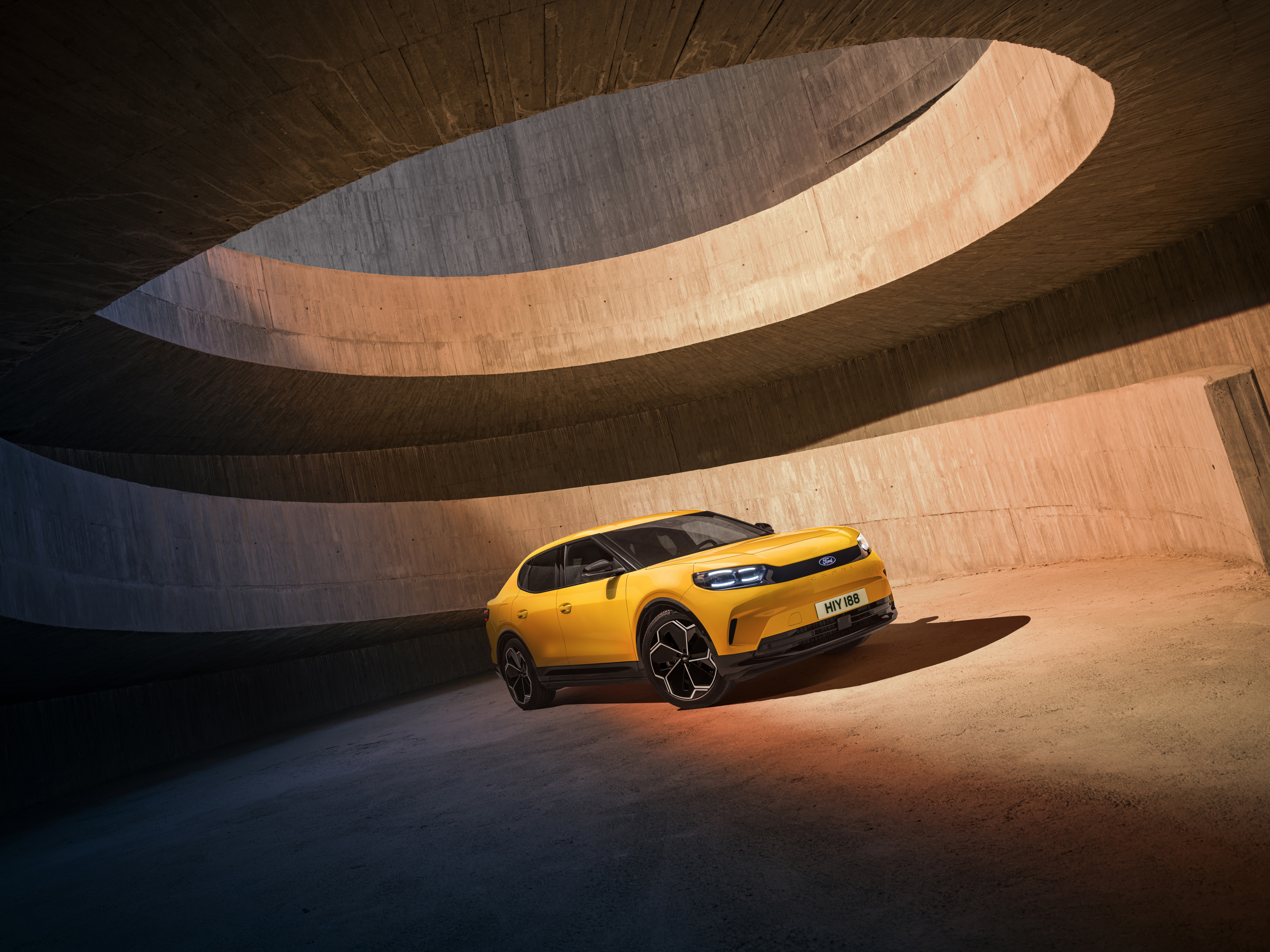 Ford Capri Extended Range RWD electric vehicle exterior