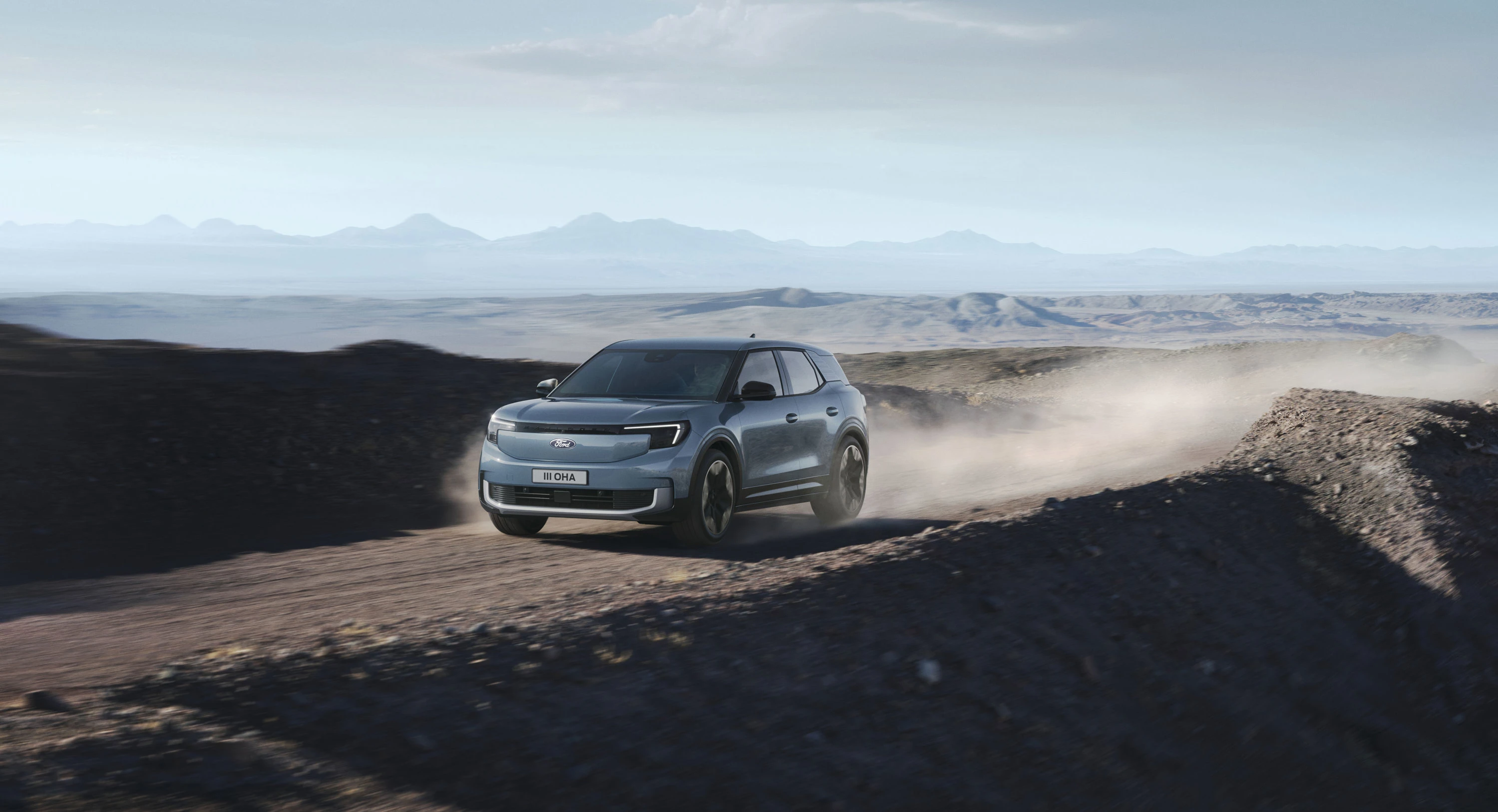Ford Explorer Extended Range RWD electric vehicle variant