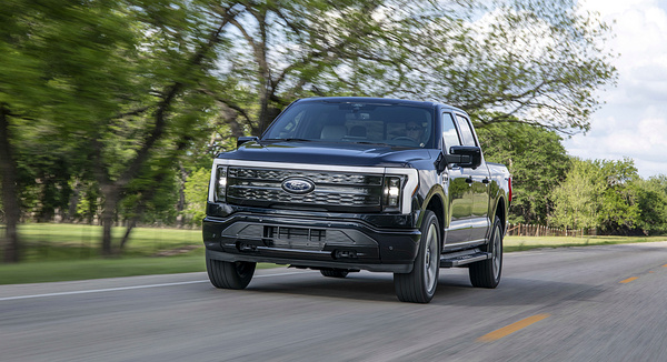 Ford F150 Lightning Extended Range exterior view