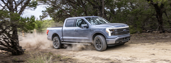 Ford F150 Lightning Extended Range exterior view