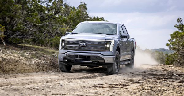 Ford F150 Lightning Extended Range electric truck