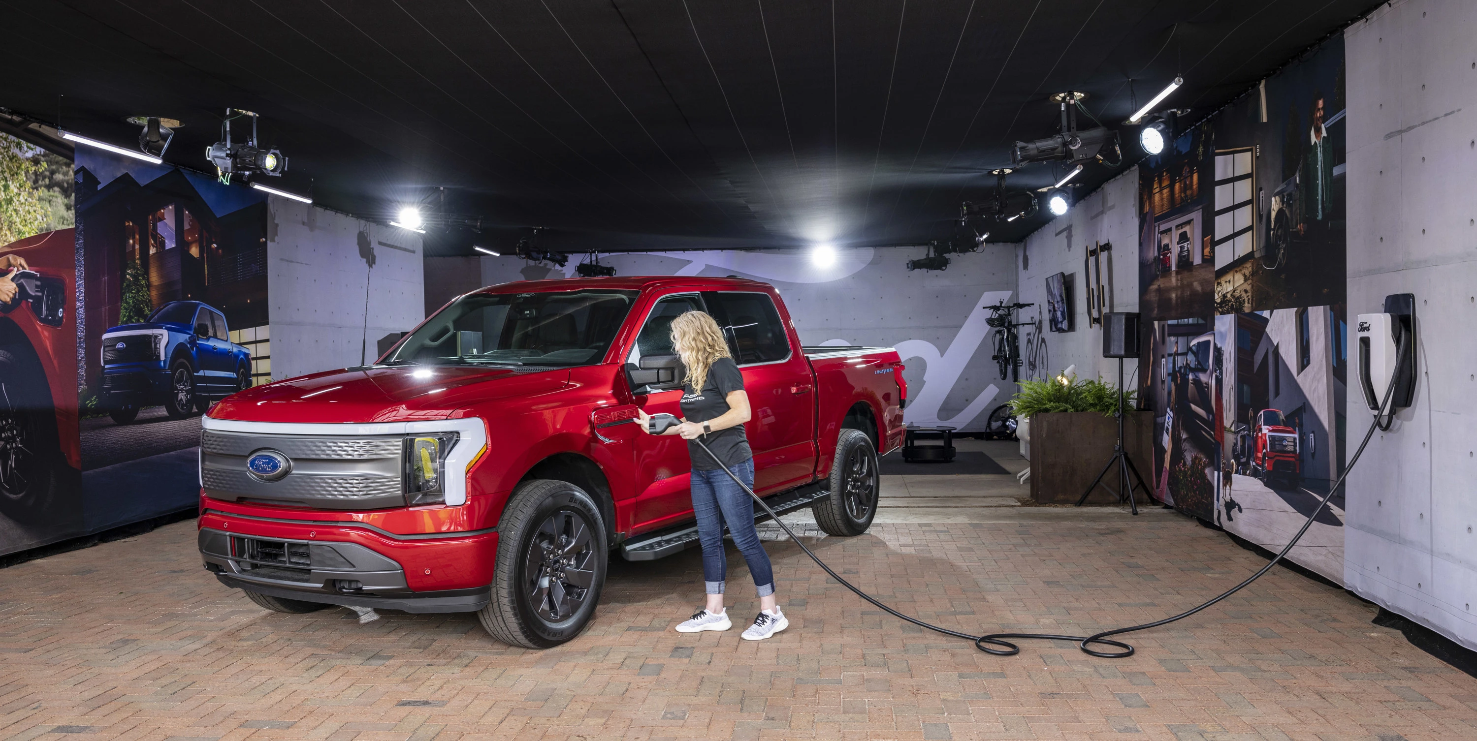 Ford F150 Lightning Standard Range charging view