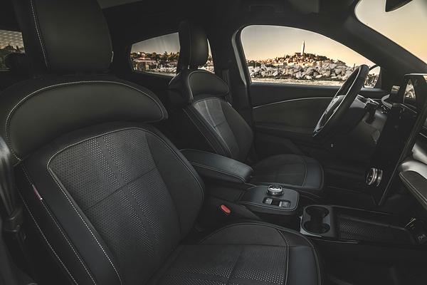 Ford Mustang Mach-E GT frontseats view
