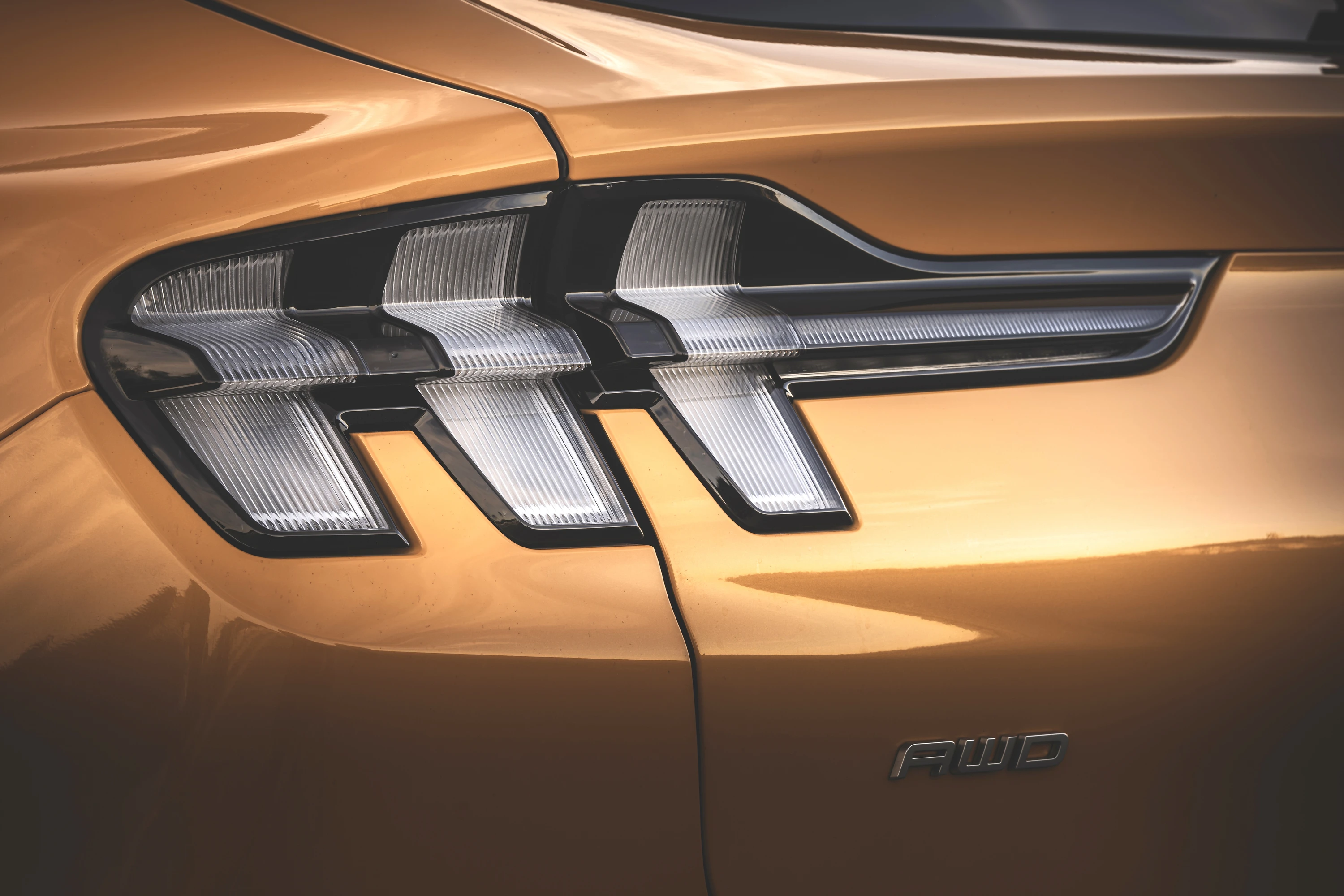 Ford Mustang Mach-E GT rearlight view