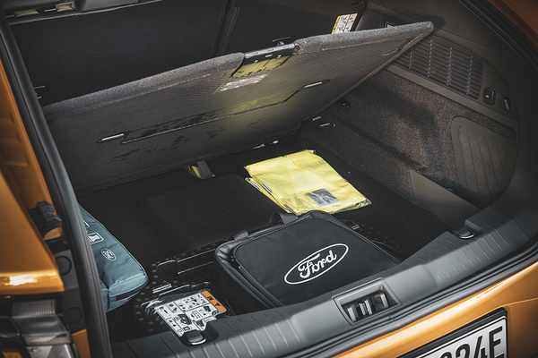 Ford Mustang Mach-E GT trunk view