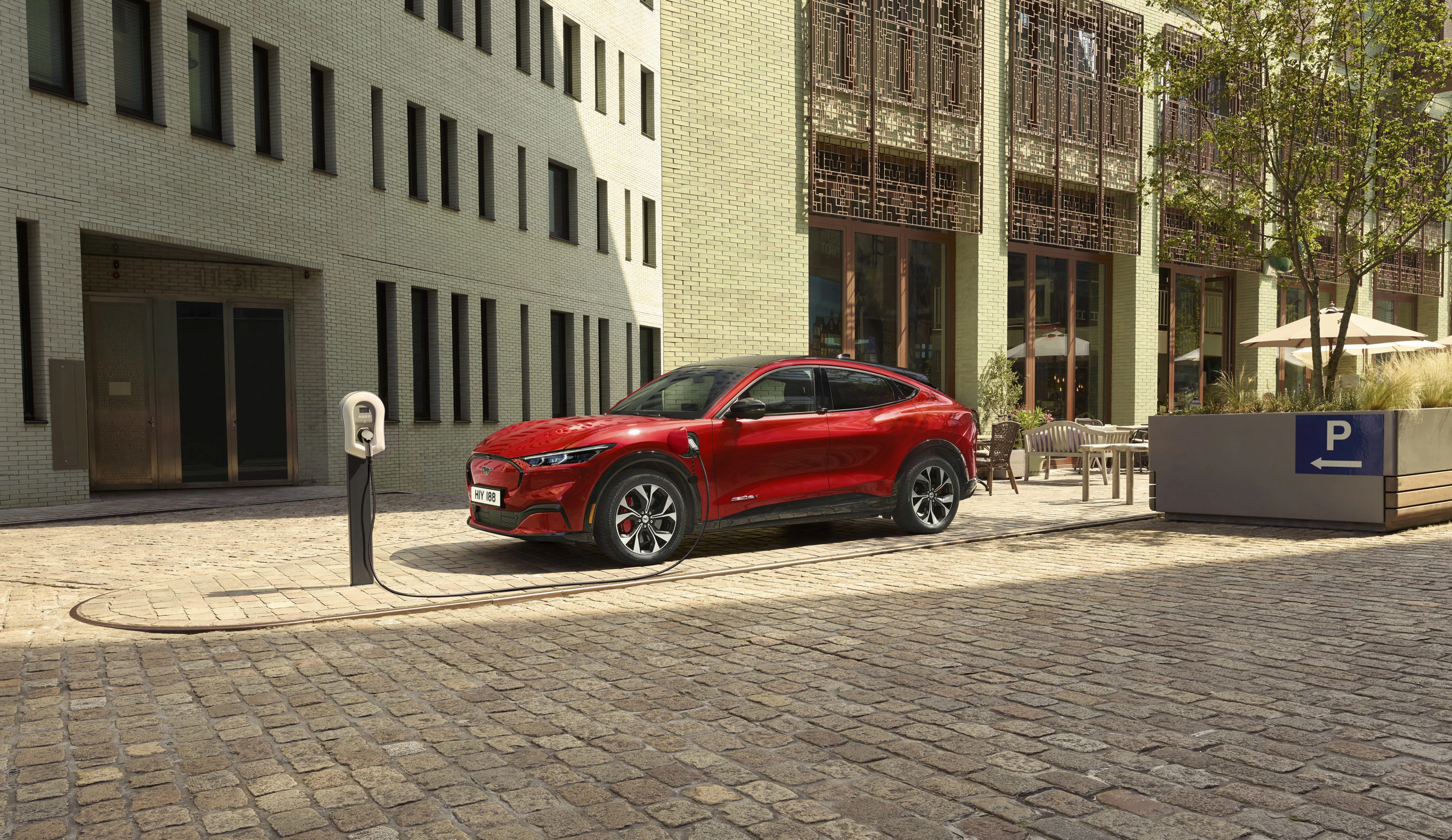 Ford Mustang Mach-E Standard Range AWD charging view