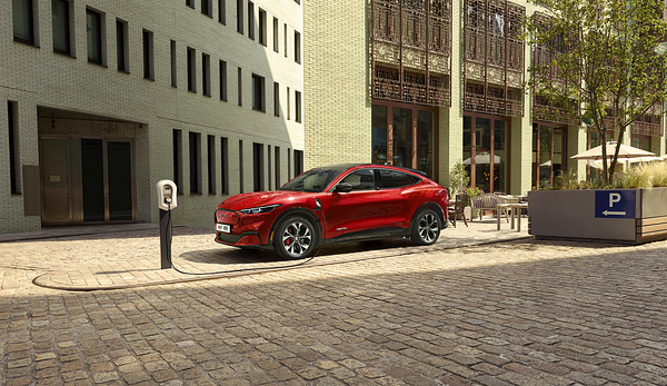 Ford Mustang Mach-E Standard Range AWD charging view