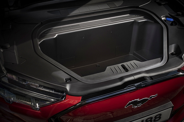 Ford Mustang Mach-E Standard Range AWD frunk view