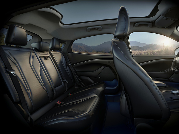 Ford Mustang Mach-E Standard Range AWD secondrowseats view