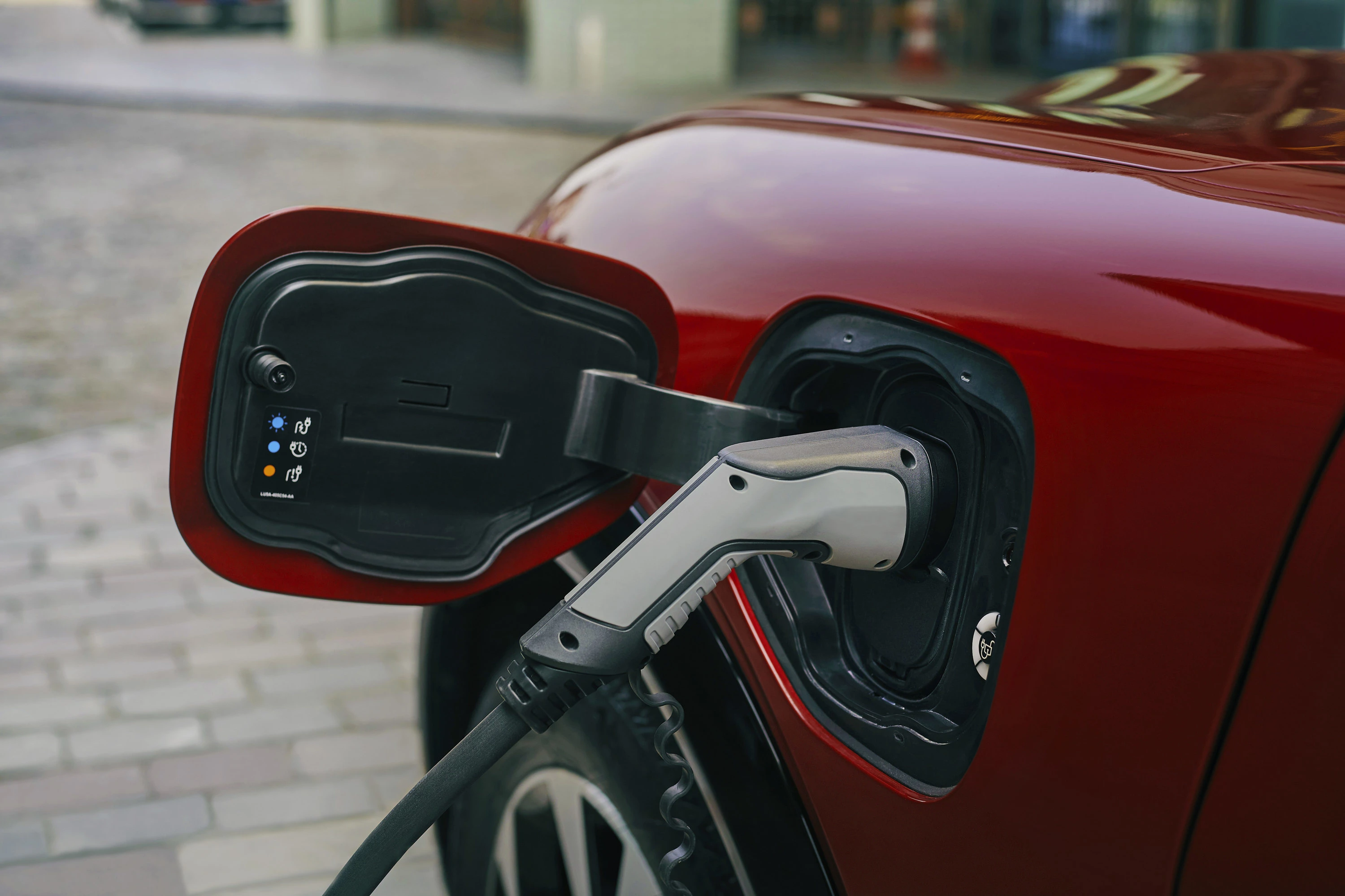 Ford Mustang Mach-E Standard Range RWD charging view