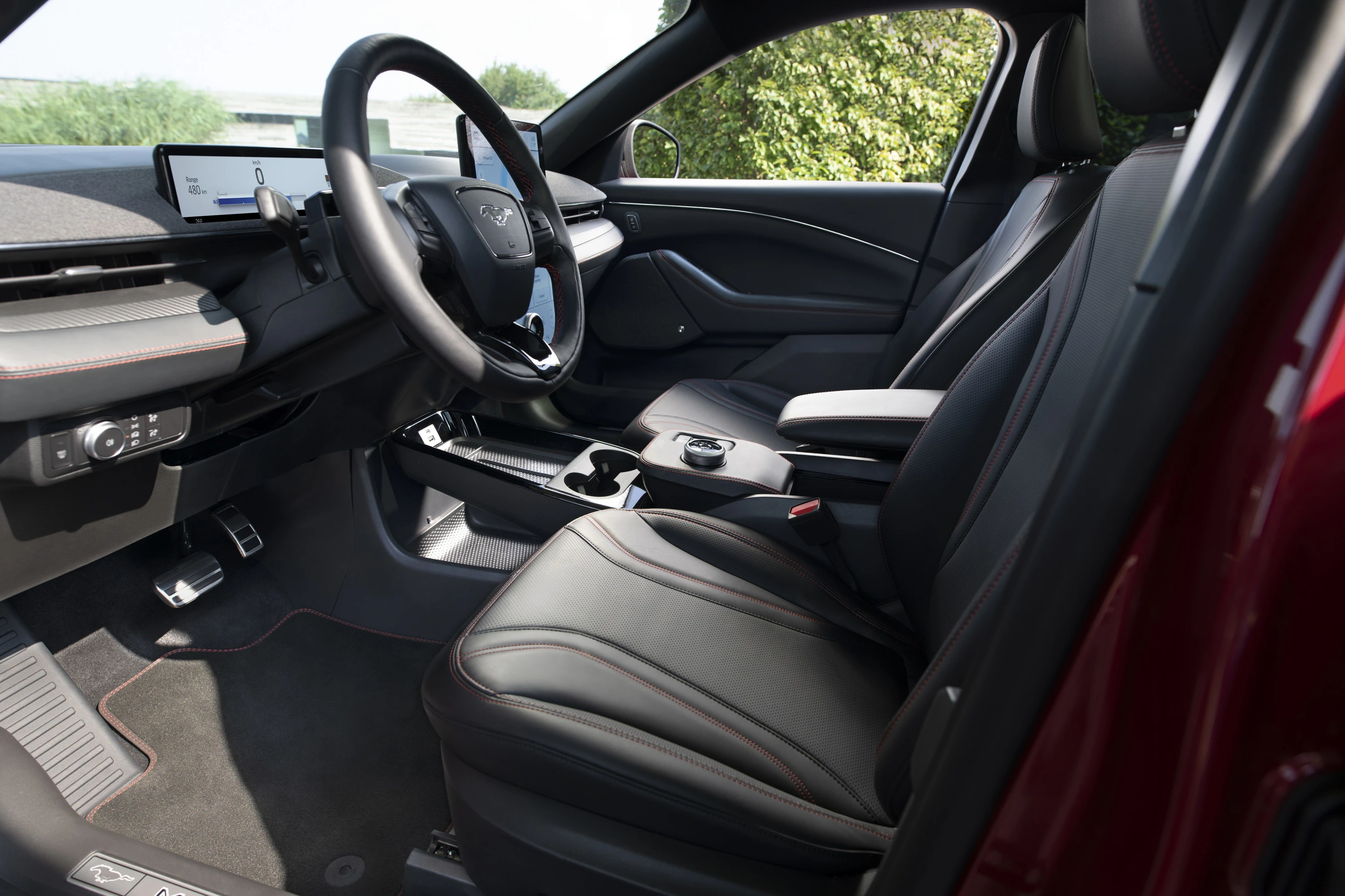 Ford Mustang Mach-E Standard Range RWD frontseats view